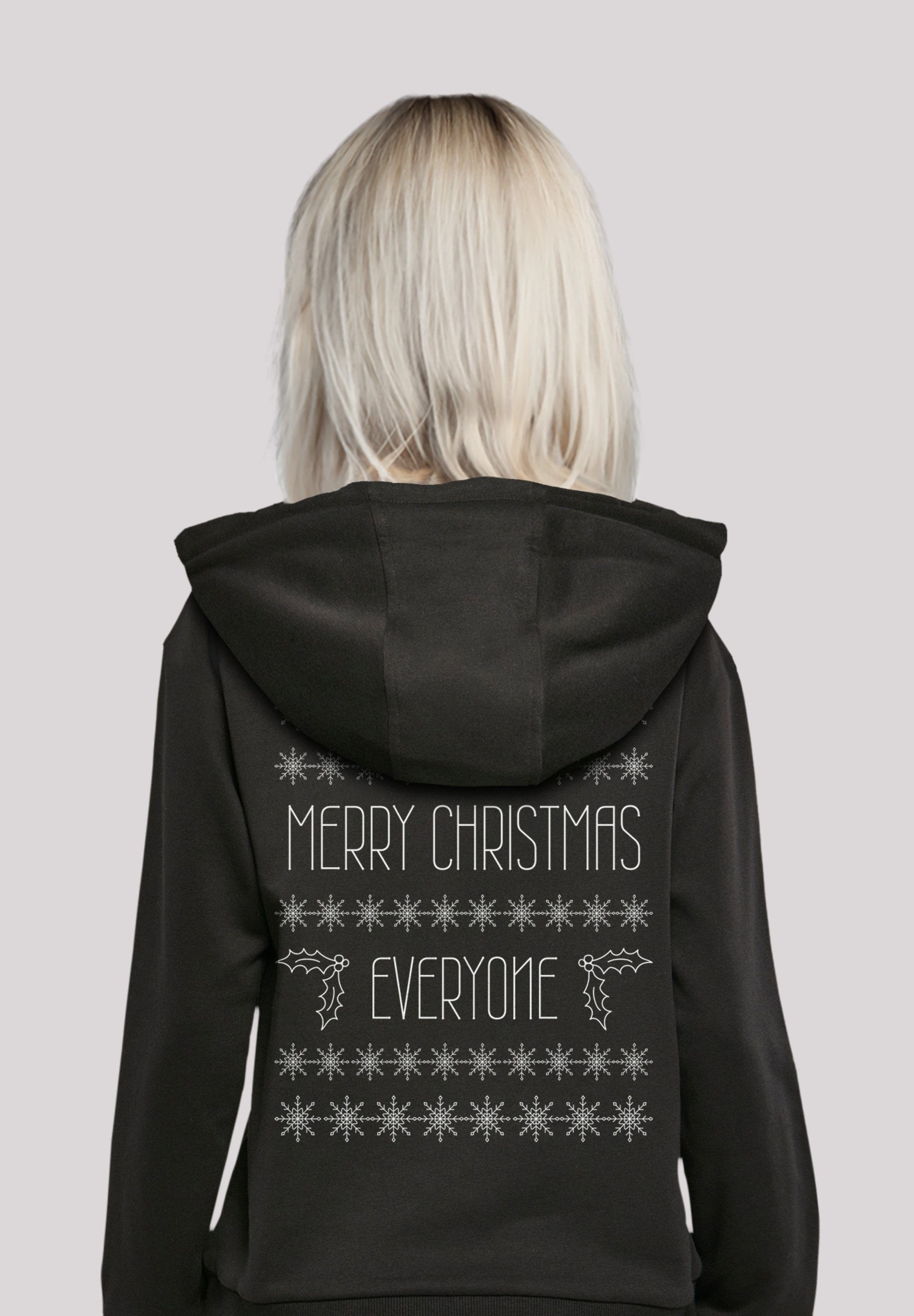 F4NT4STIC Hoodie Merry Christmas Weihnachten Everyone Premium Qualität, Weihnachten, Geschenk schwarz | Sweatshirts
