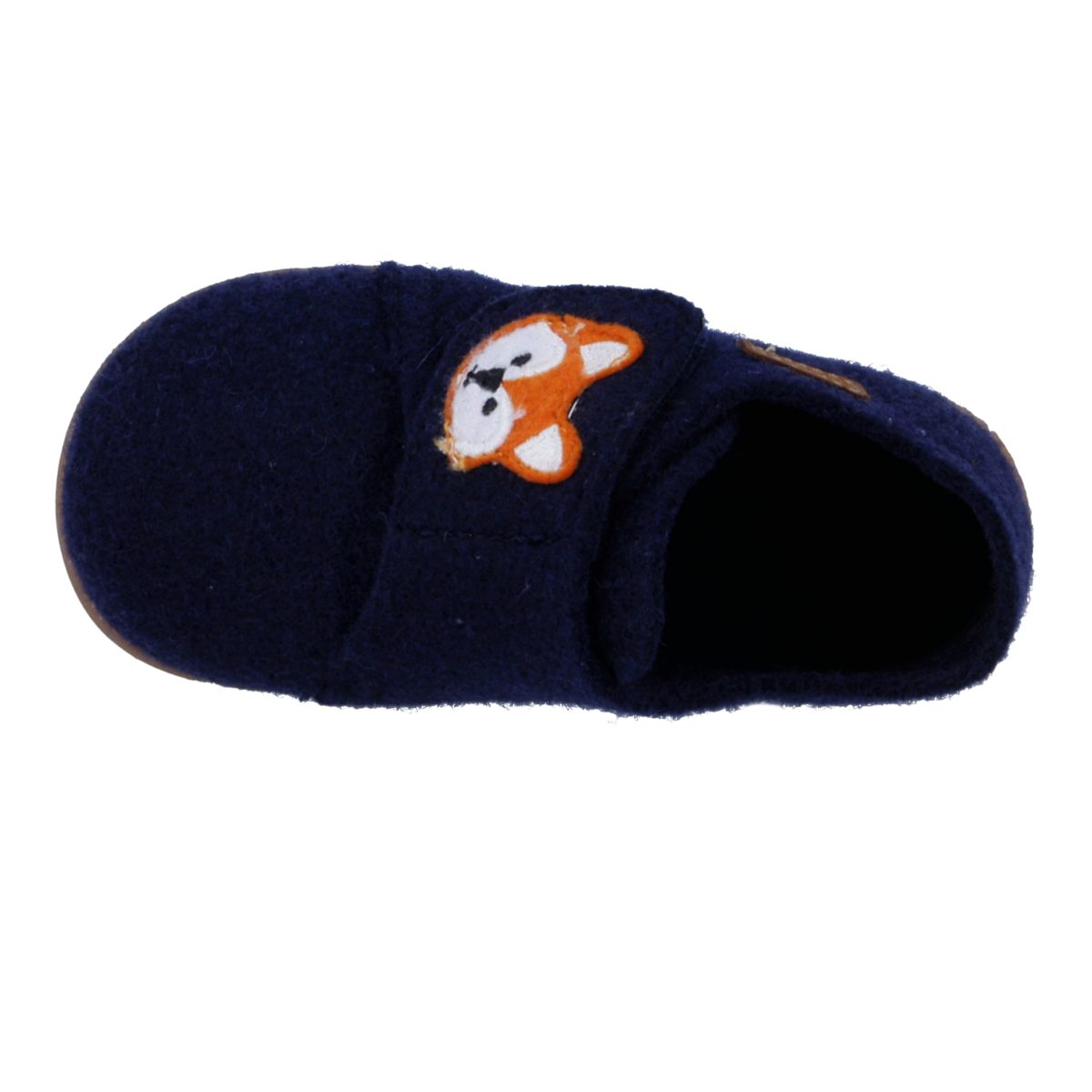 Richter Filzi (Felt) Hausschuh Klettschuh mit Aufnäher, Größenschablone zum Download – Bild 3 von 5