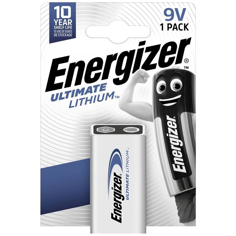 Ultimate Lithium 9 V Block Batterie Batterie