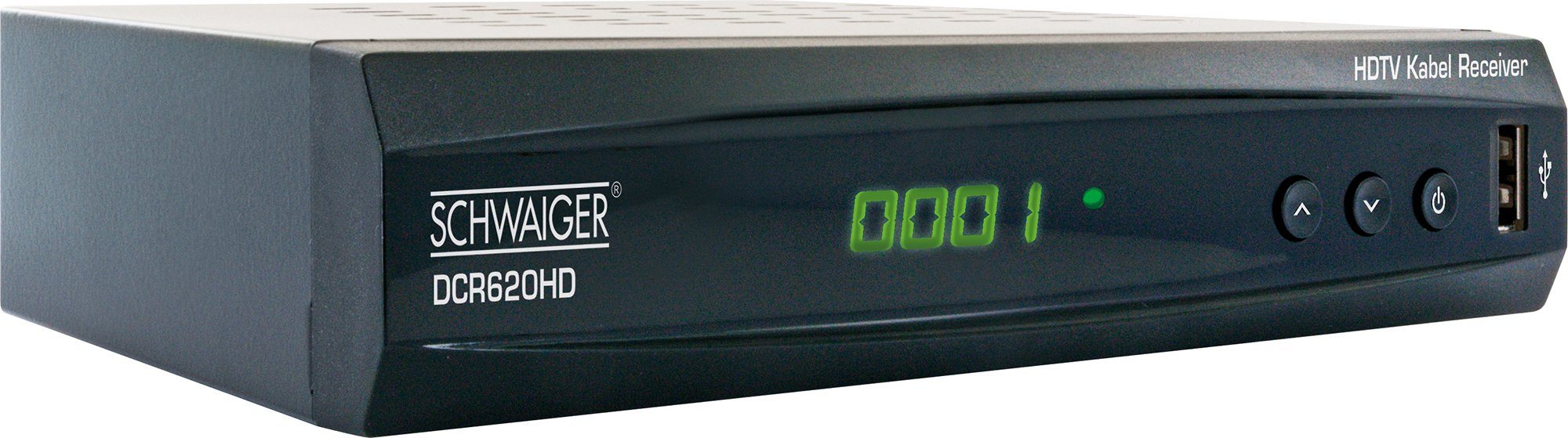 (Eingebauter Mediaplayer) Kabel-Receiver DCR620HD Schwaiger
