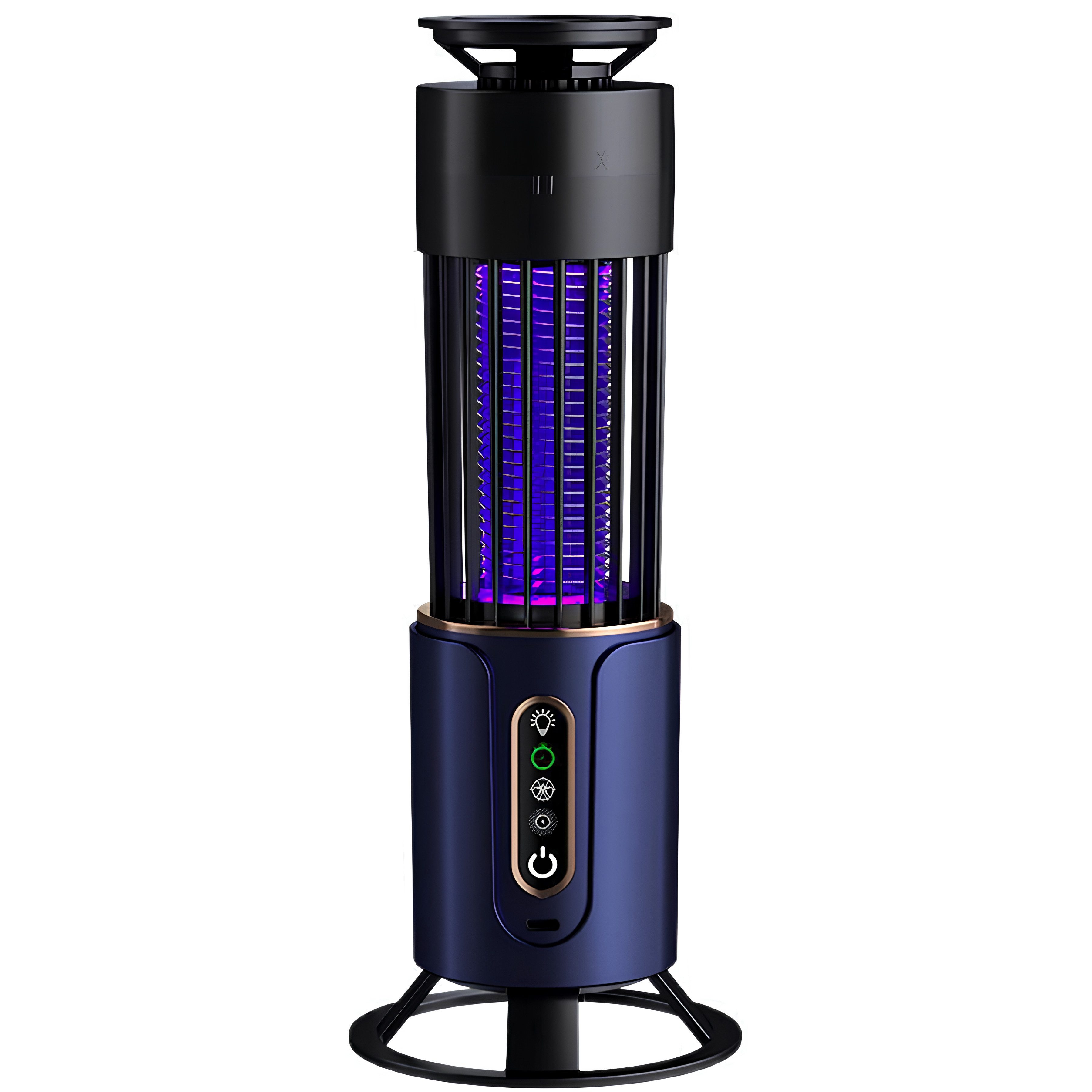 Athlix Insektenvernichter Insektenfalle Insektenvernichter Elektrisch Mückenlampe, Fliegenfalle Mückenfalle, Aufladbar, 360 Grad Schutz, Timer, 200m²