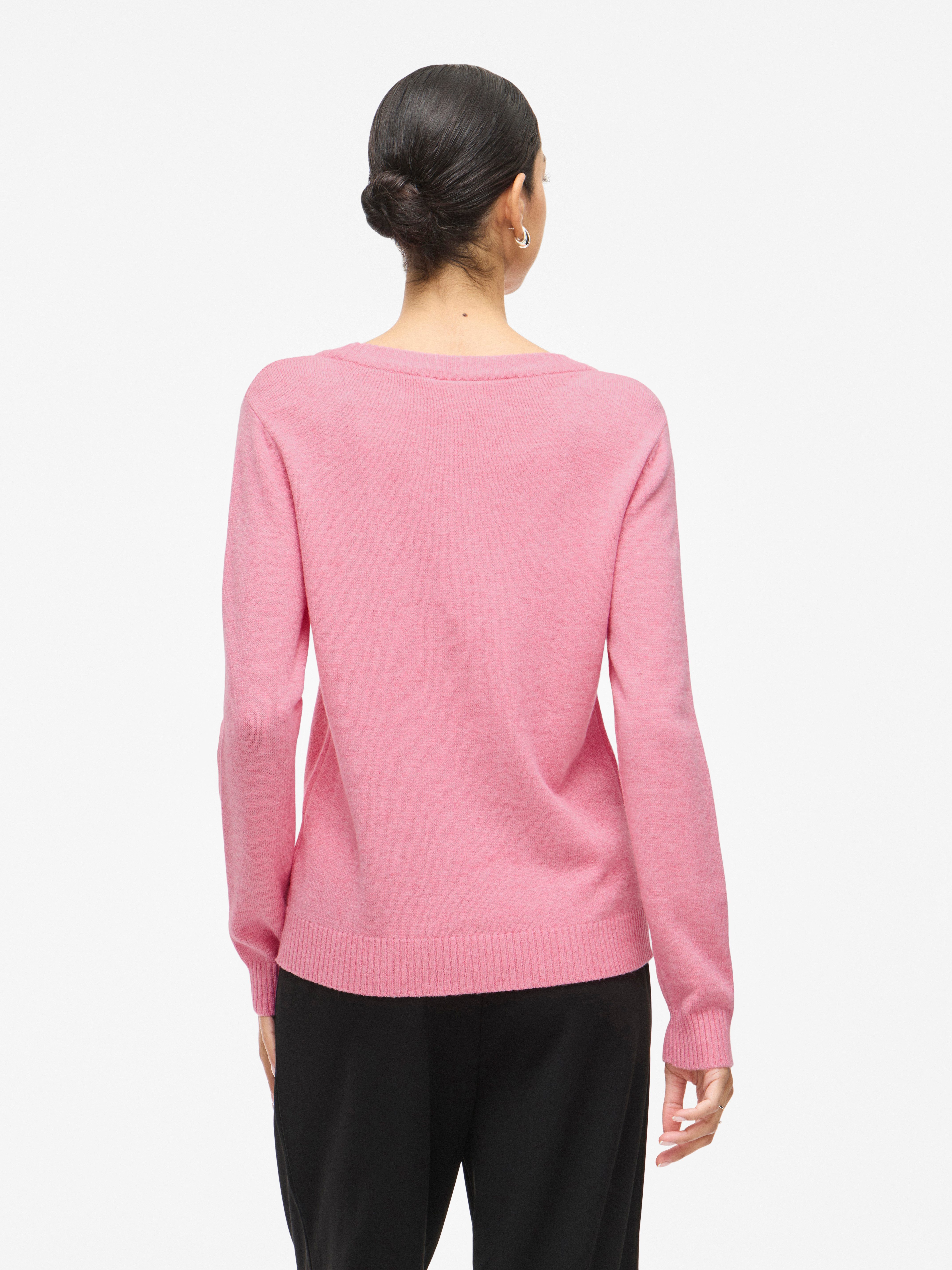 Vila Rundhalspullover VIRIL O-NECK L/S KNIT günstig online kaufen