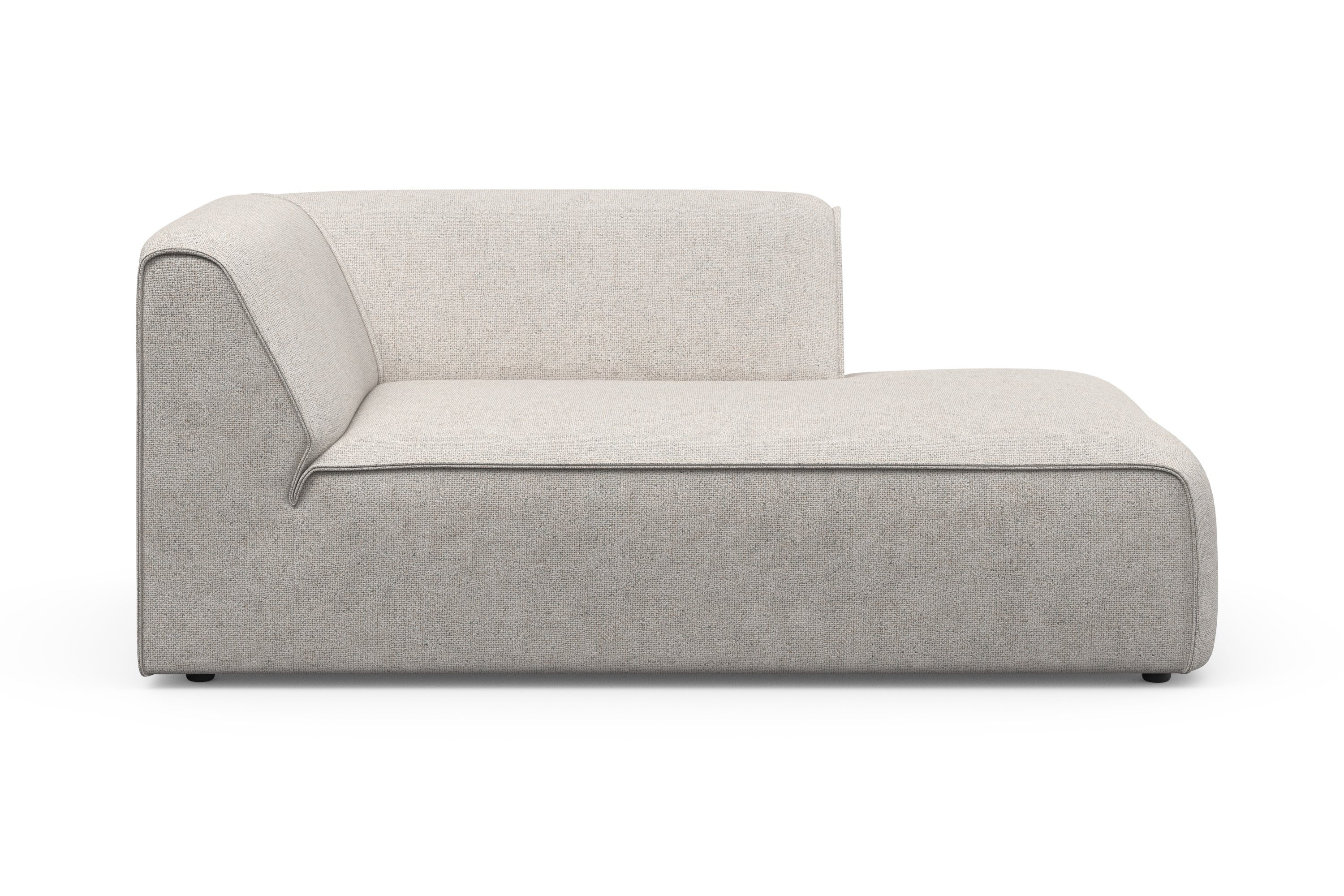 OTTO home Ottomane Merid Chaiselongue, Maße B/T/H: 100/162/70 cm, als Modul oder separat verwendbar, für individuelle Zusammenstellung