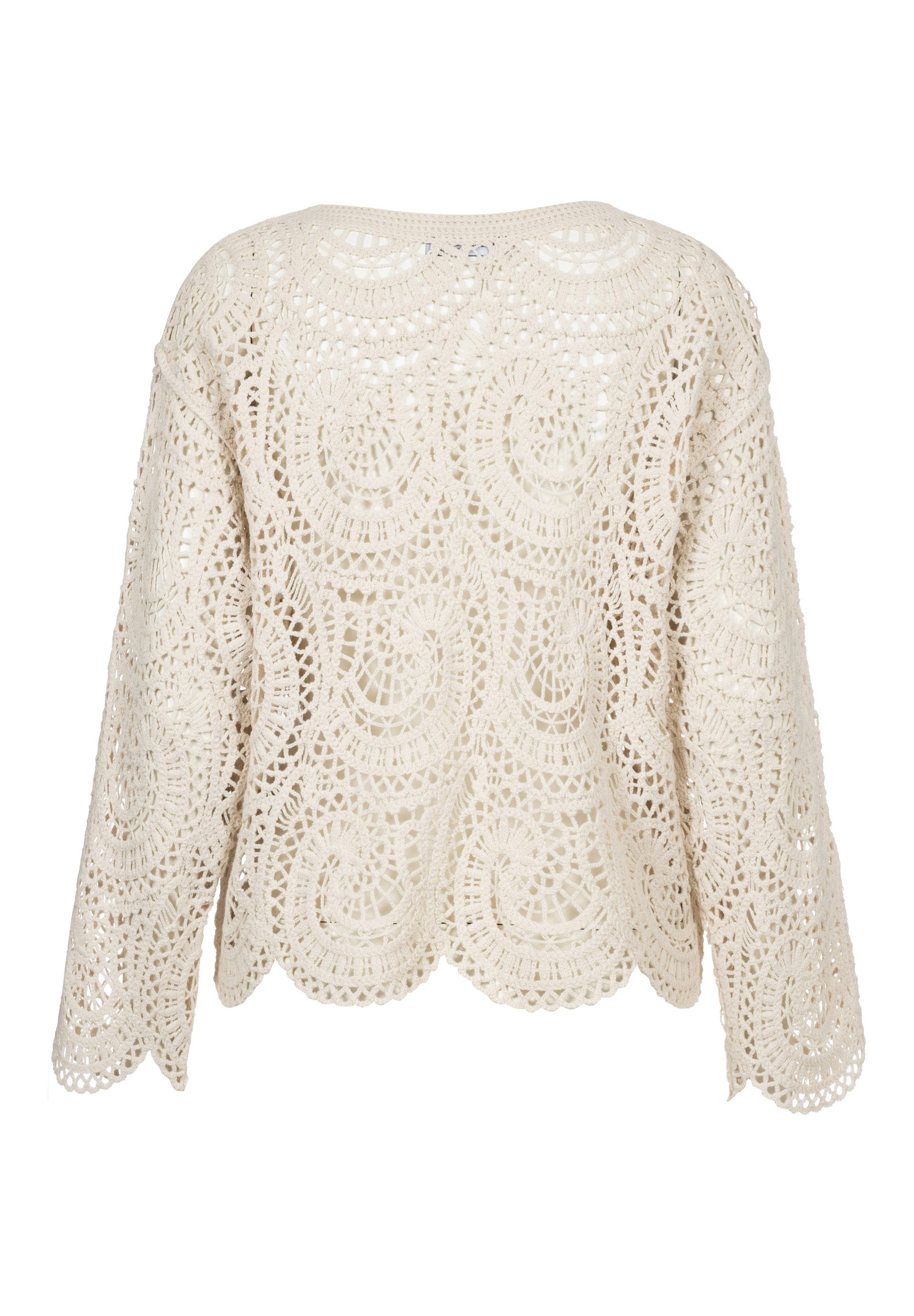 FRANK WALDER Cardigan mit edlen Knöpfen