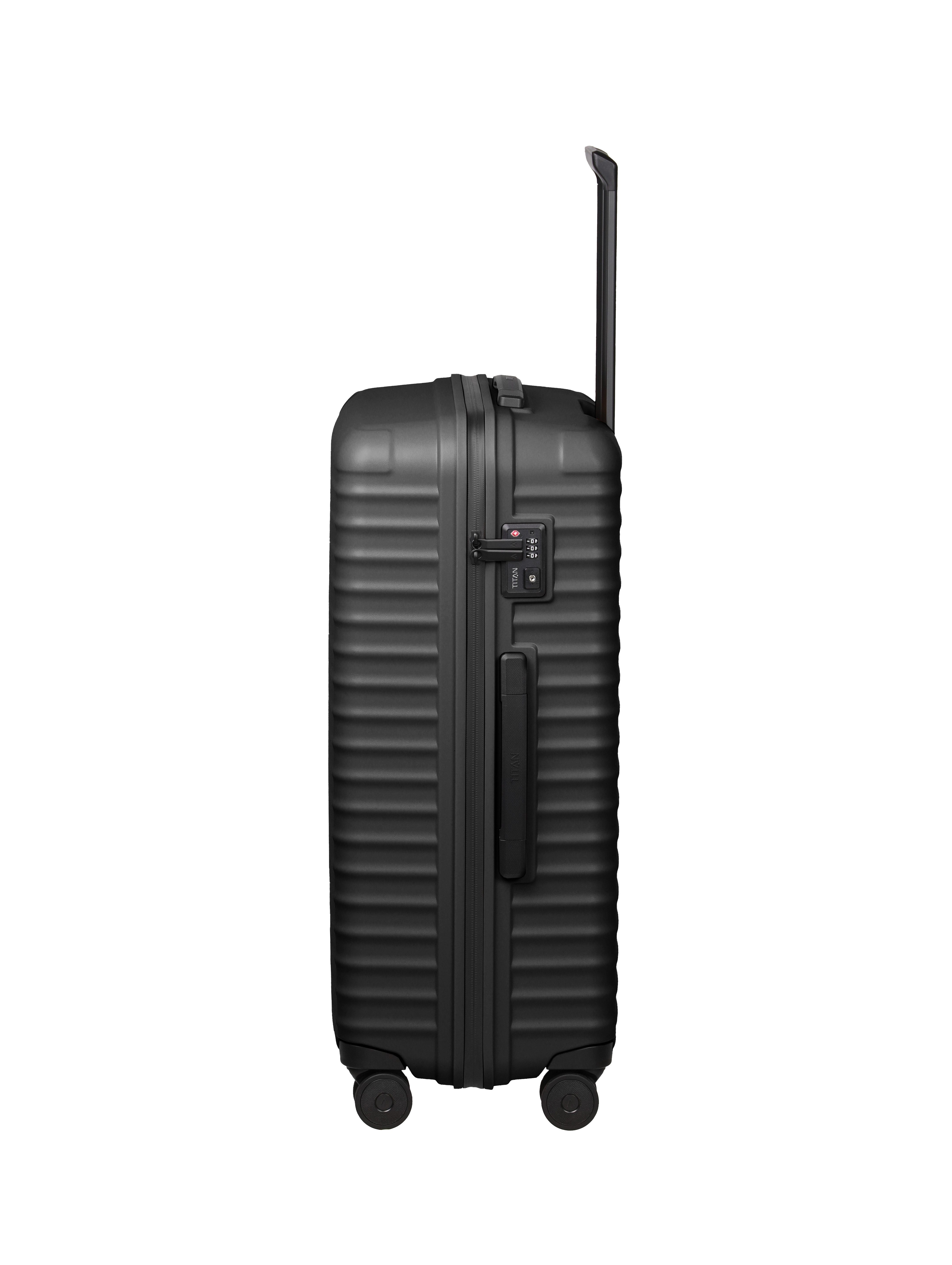 TITAN - Made in Germany Trolley UPGRADE Koffer Hartschale, 4 Rollen, mit kratzresistenter Oberfläche und cleverer Innenaufteilung