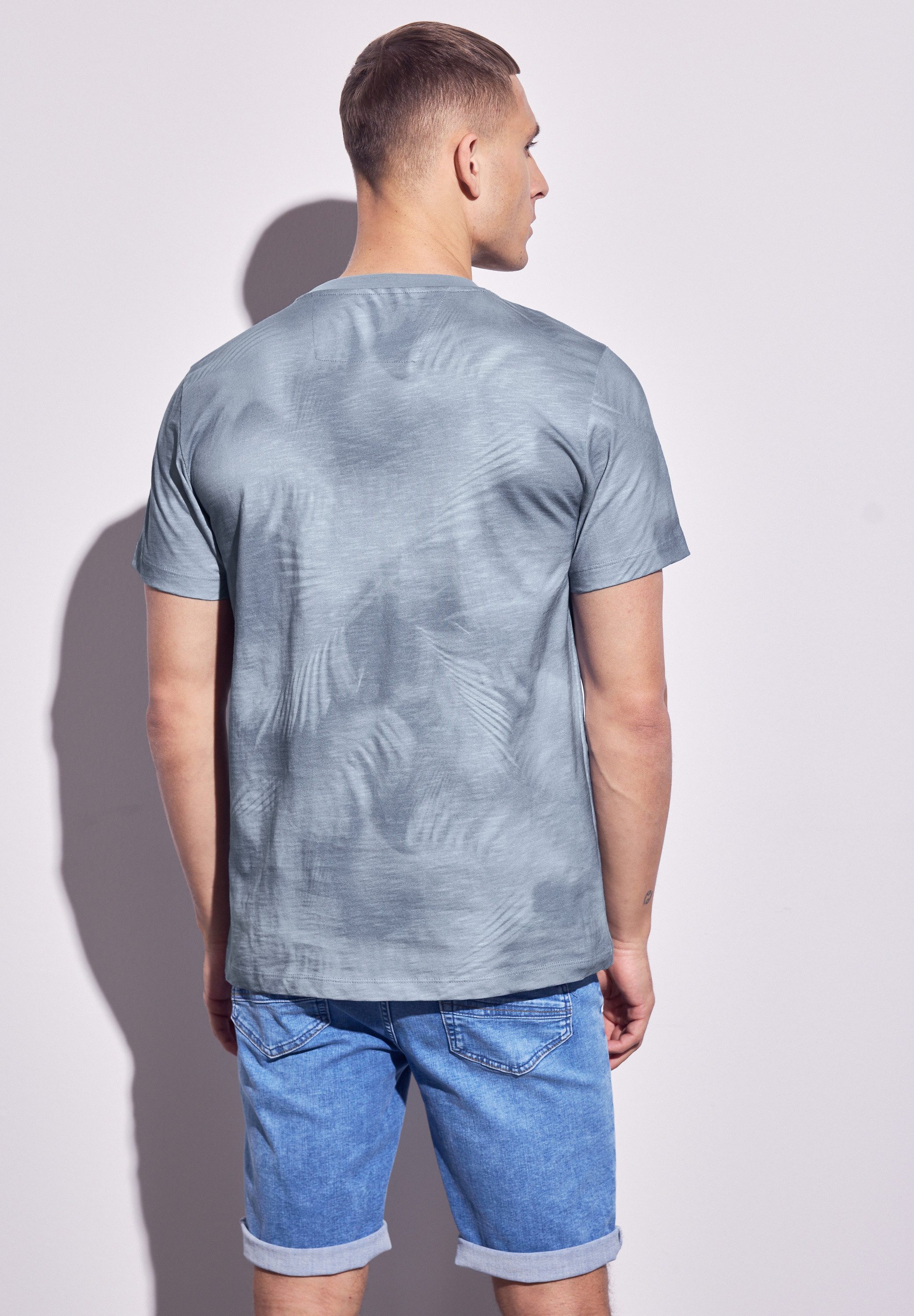 STREET ONE MEN T-Shirt aus reiner günstig online kaufen