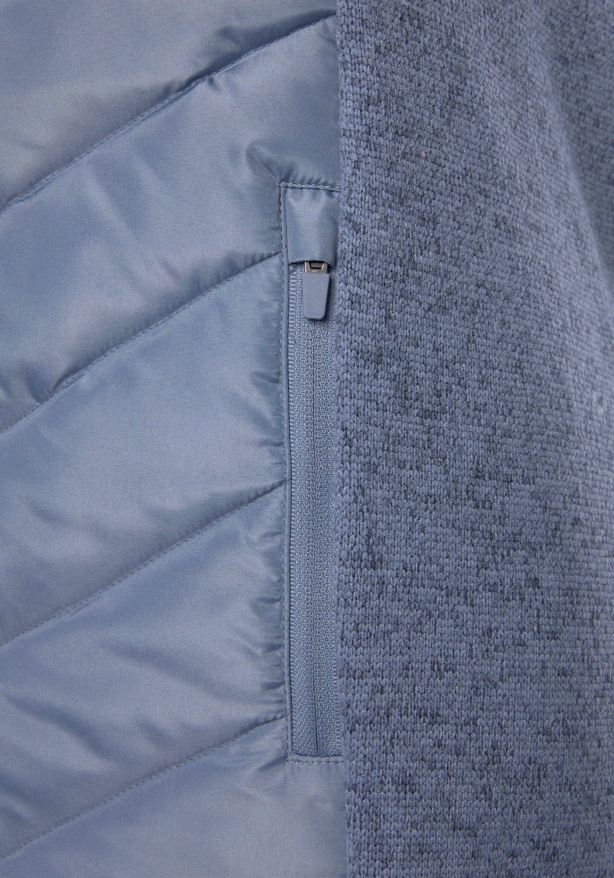 Vivance Steppjacke mit Strickfleece-Ärmeln
