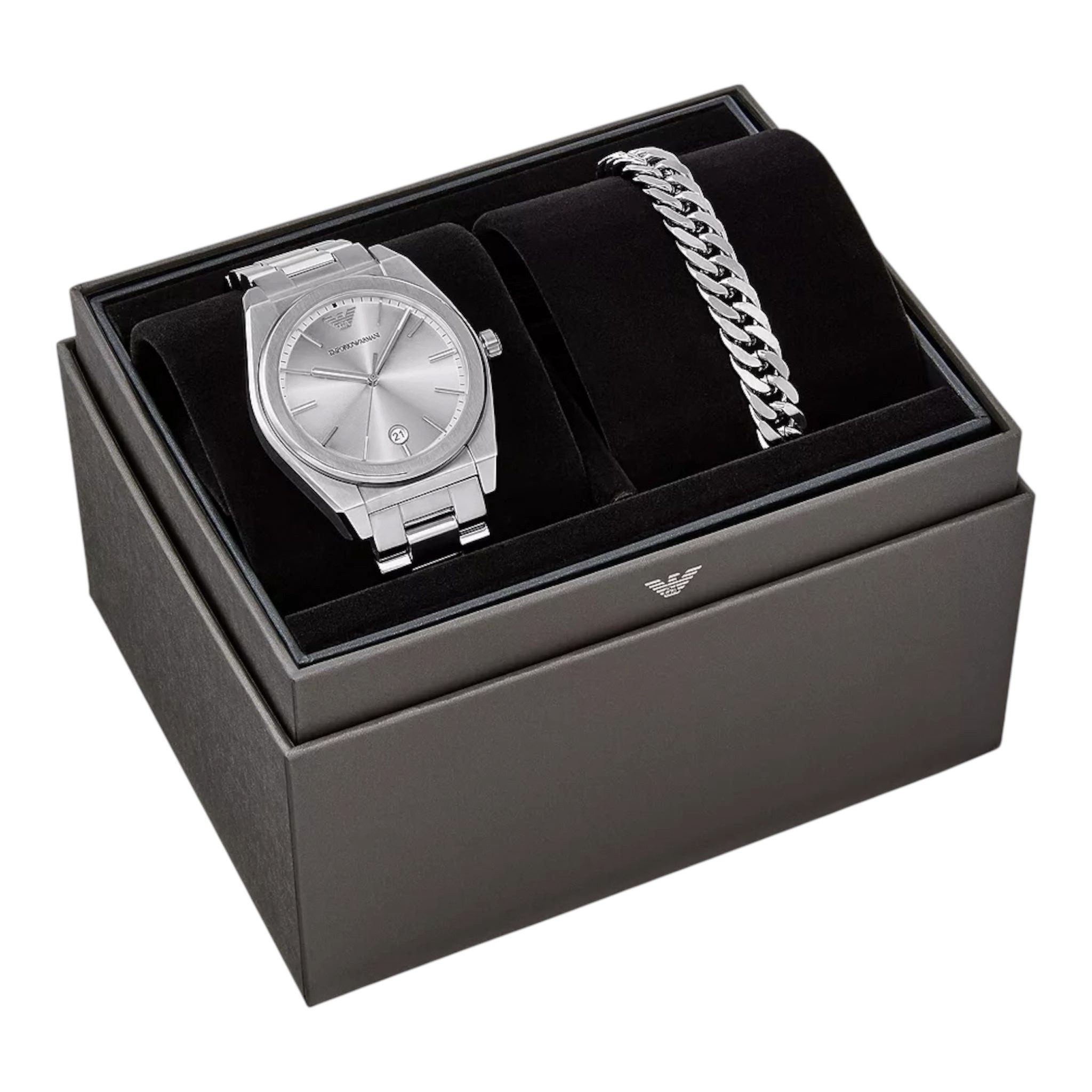 Emporio Armani Quarzuhr Emporio Armani Set günstig online kaufen