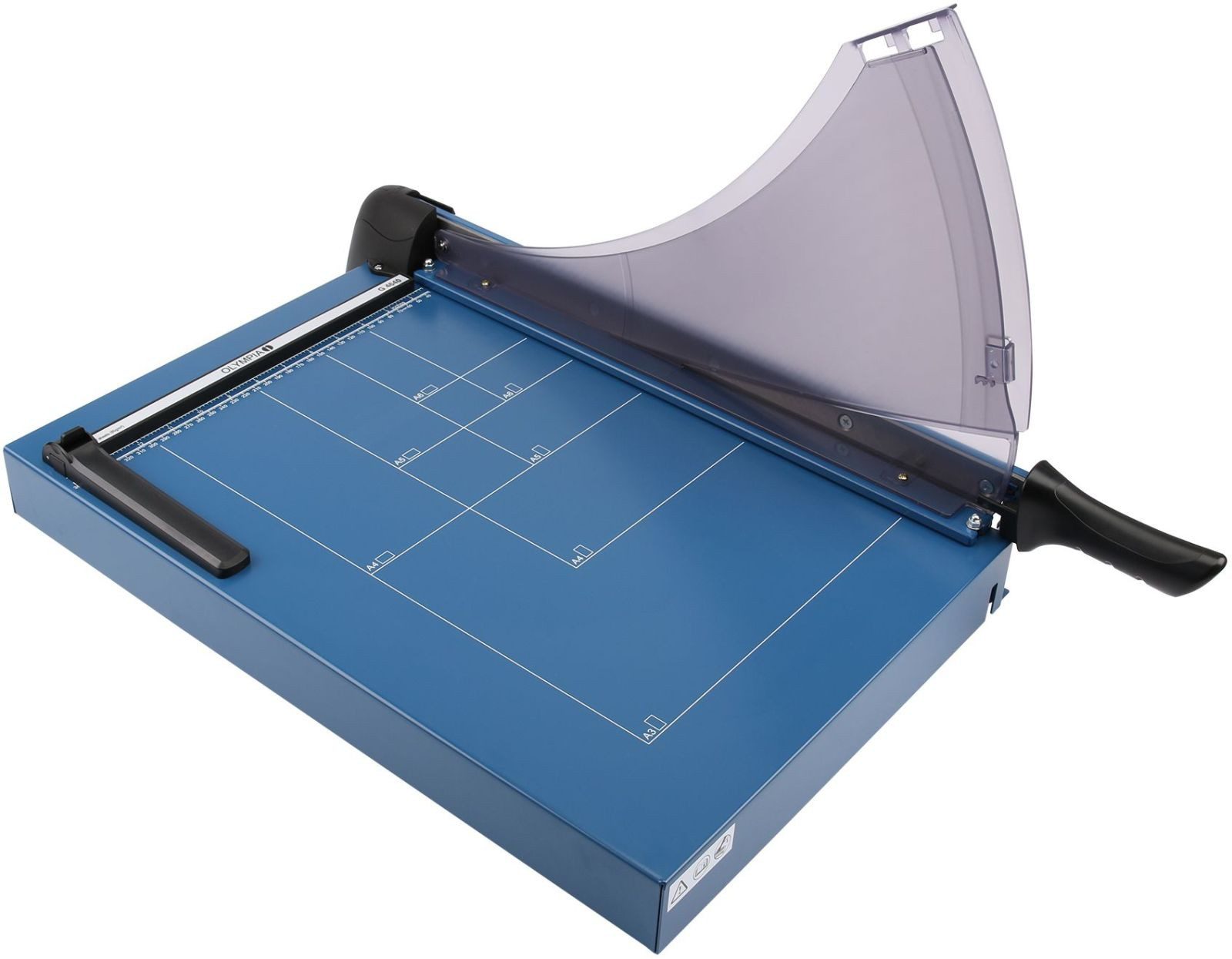 Olympia Hebelschneidemaschine Hebelschneider G 4640 A3 blau