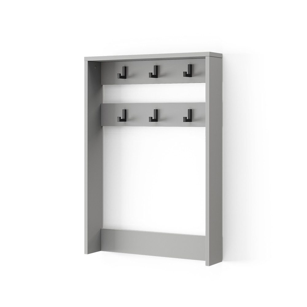 Vicco Garderobenschrank Eliza, Grau, 60 x 85 cm (1-St)