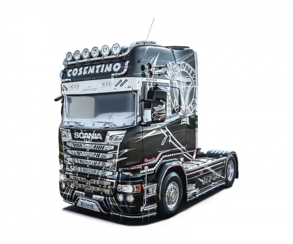 Italeri Modellbausatz Italeri 1:24 SCANIA R730 Streamline S Plastik Modellbau Baukasten