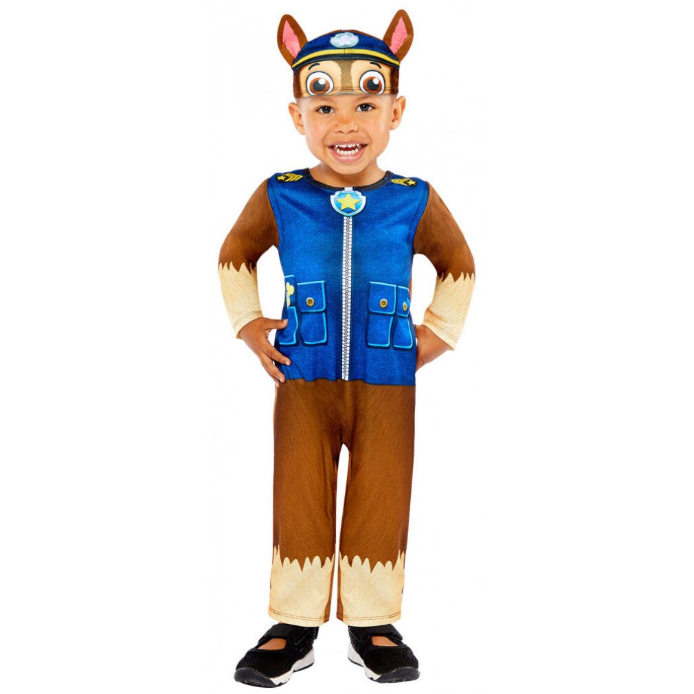 Amscan Kostüm Paw Patrol Babykostüm Chase 2-3 Jahre