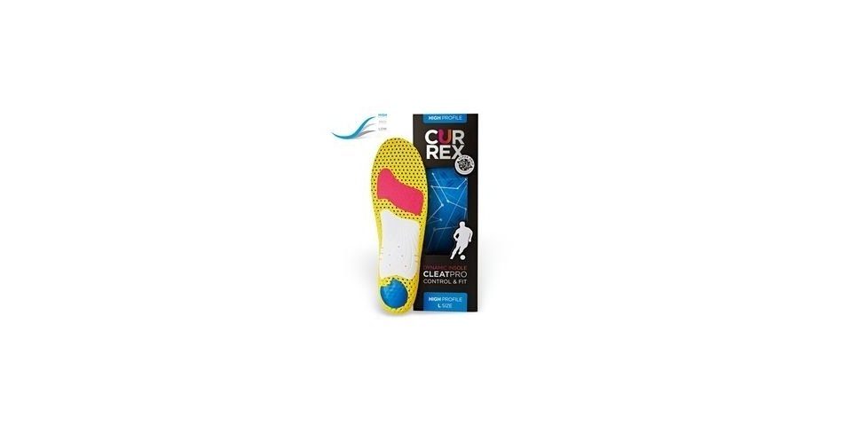 Einlegesohlen CURREX CLEATPRO HIGH