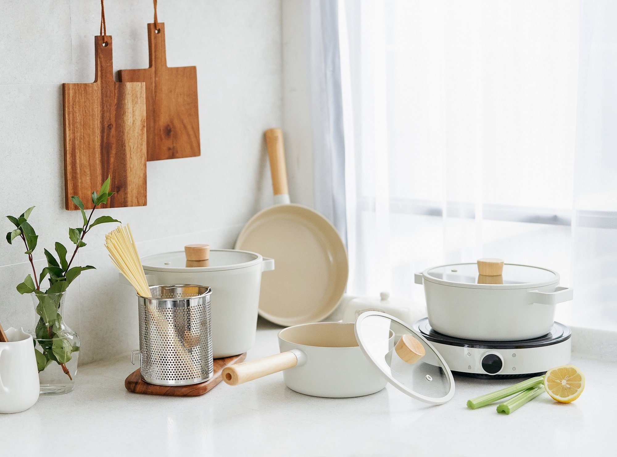 NEOFLAM® Wok FIKA Wokpfanne 26cm, (1-tlg)