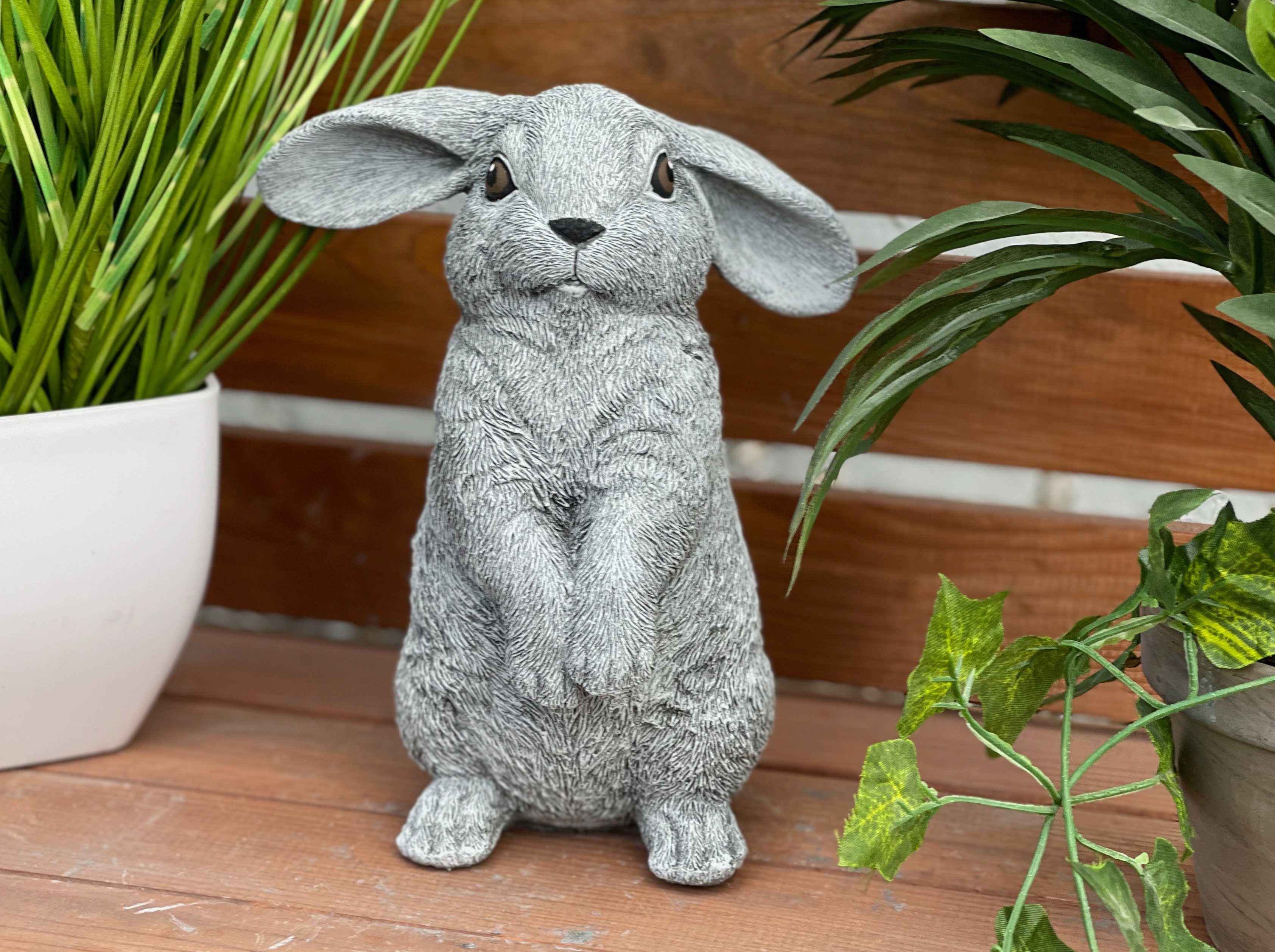 Stone and Style Gartenfigur Steinfigur Hase günstig online kaufen