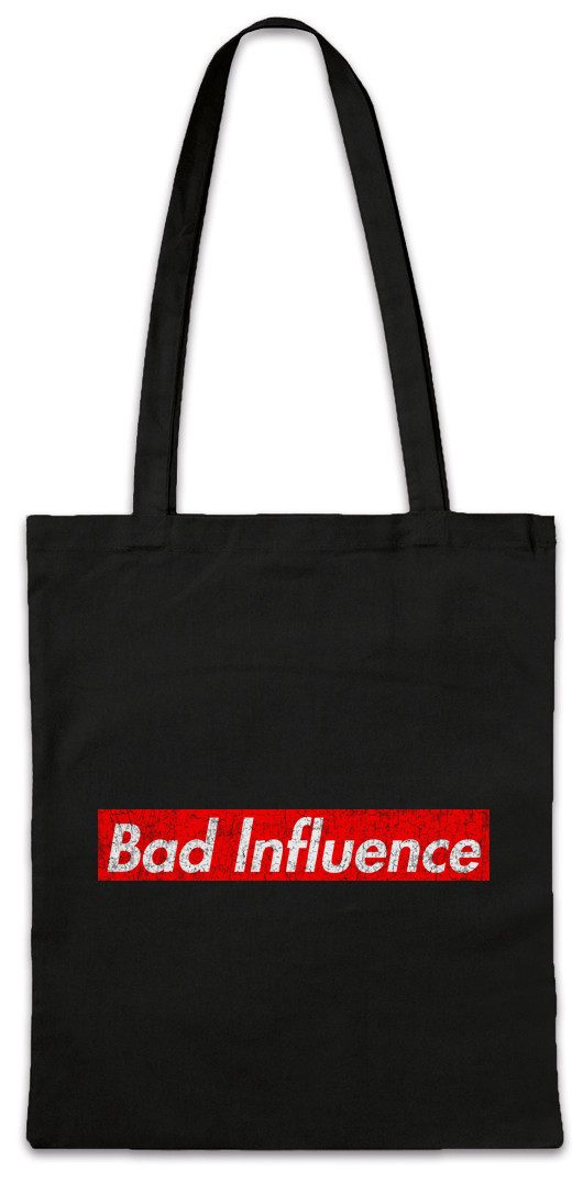 Beuteltasche Bad Influence Stofftasche Biker Club MC Rocker Adler Eagle