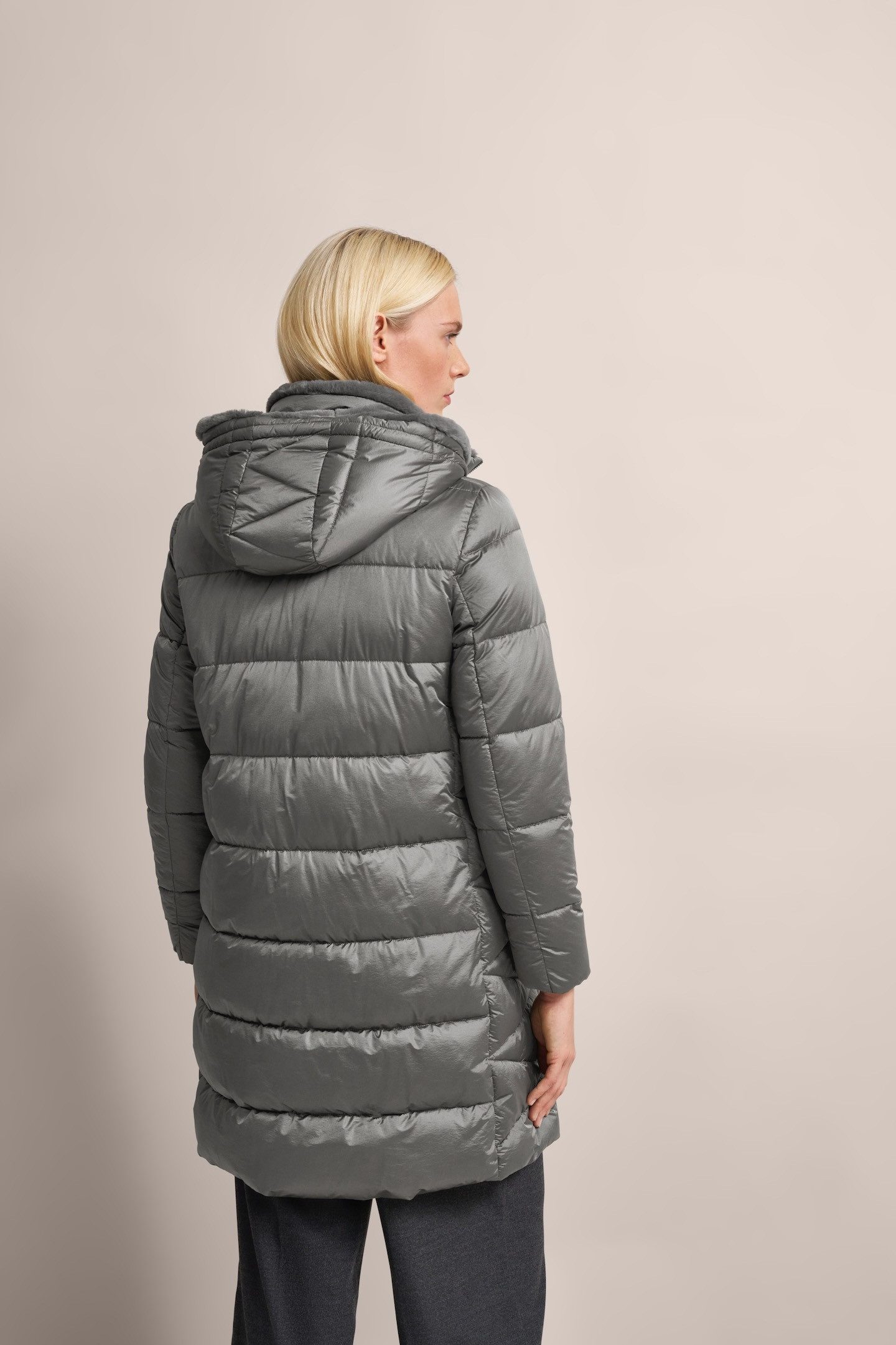 bugatti Kurzmantel mit abtrennbarer Kapuze