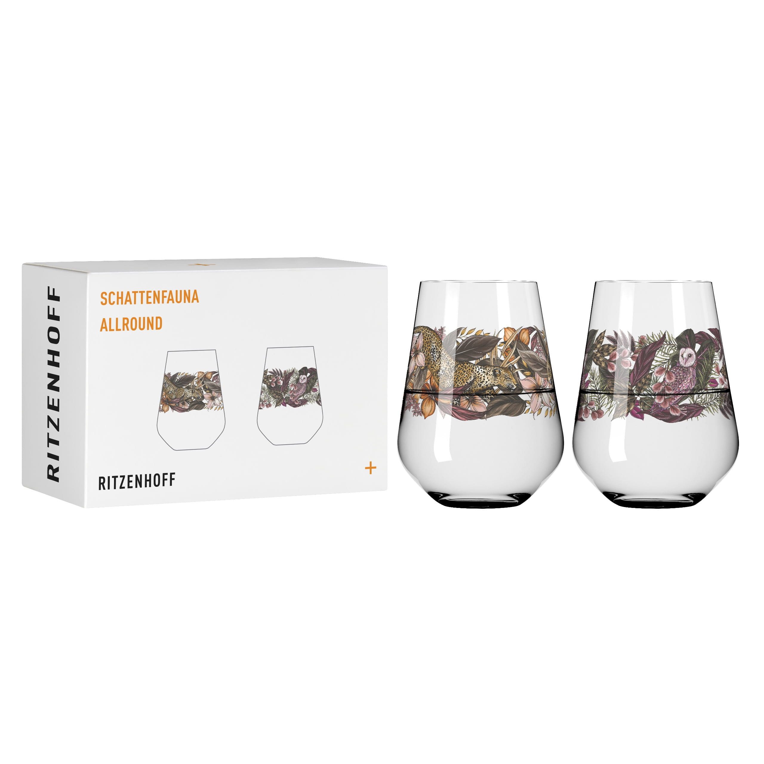 Ritzenhoff Cocktailglas Schattenfauna, Kristallglas