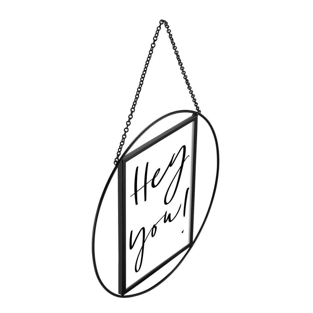 Hama Portraitrahmen Porträtrahmen für 13 x 18 cm schwarz, rund, Hochformat, günstig online kaufen