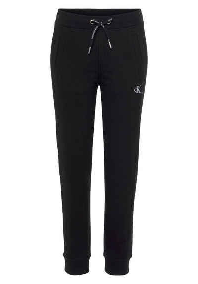 Calvin Klein Jeans Jogginghose »CK EMBROIDERY JOGG PANTS« (1-tlg) mit Calvin Klein Monogramm
