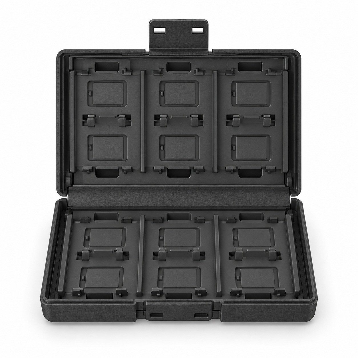 YAXO Nintendo-Schutzhülle Switch 2 Hülle Case ultradünn leicht Dock-kompatibel UV-Schutz Griff Game-Card Case Organizer Halter Box Hardcase Reise Etui Zubehör, 24 Kartenslots stoßfest UV-beständig