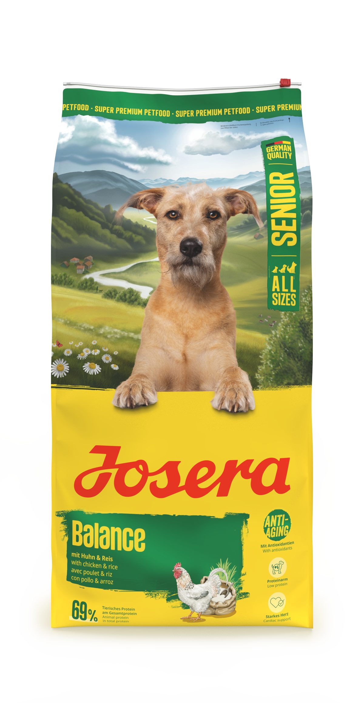 Josera Senior Balance 12,5kg, Trockenfutter für: Hunde, Senior All Size, für ältere Hunde aller Größen