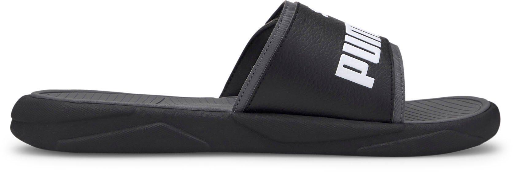 PUMA ROYALCAT COMFORT Badesandale mit voll verstellbarem Obermaterial, rutschhemmende Laufsohle