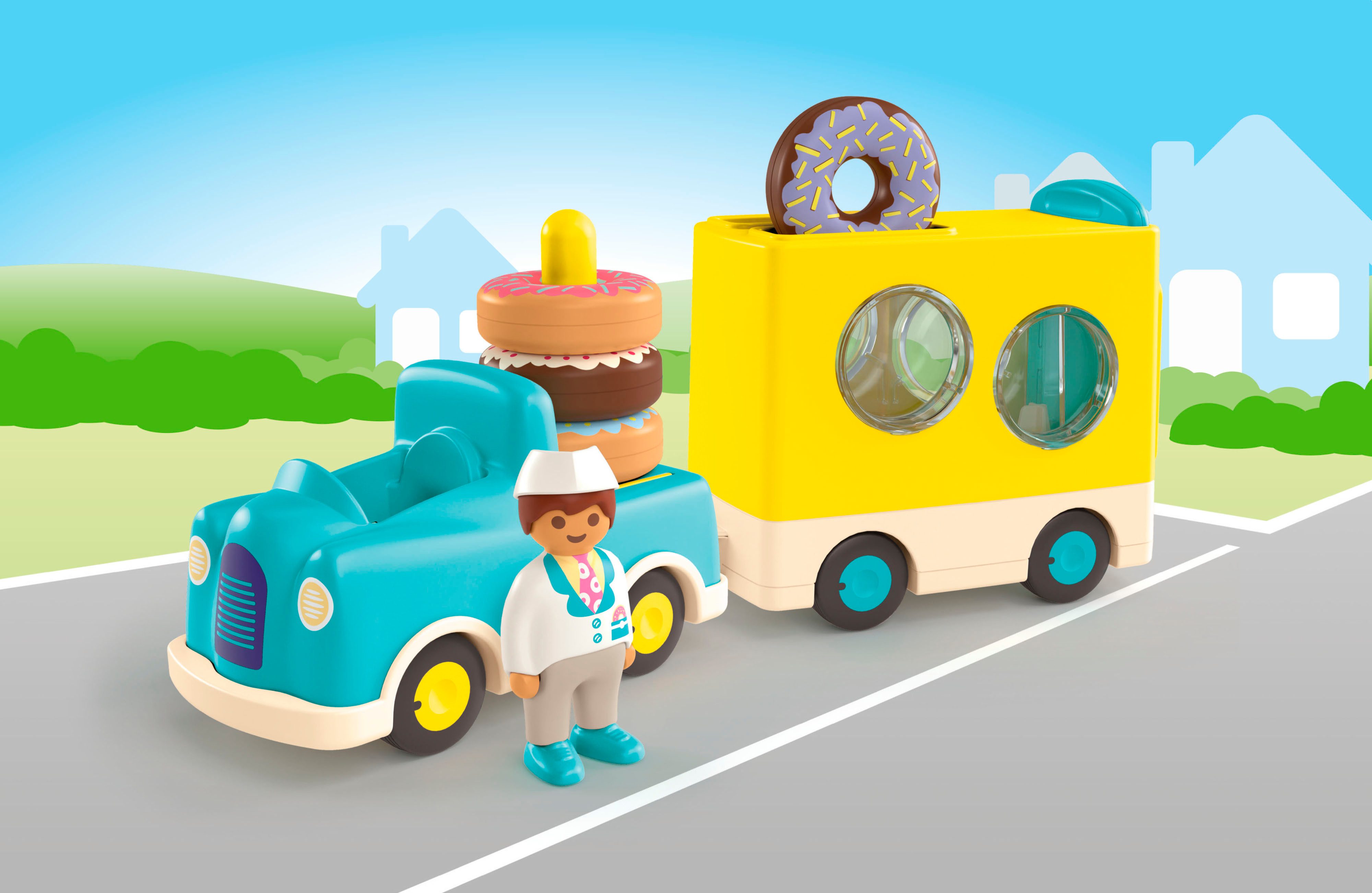 Playmobil® Verrückter Donut Truck mit Stapel- und Sortierfunktion (71702) K günstig online kaufen