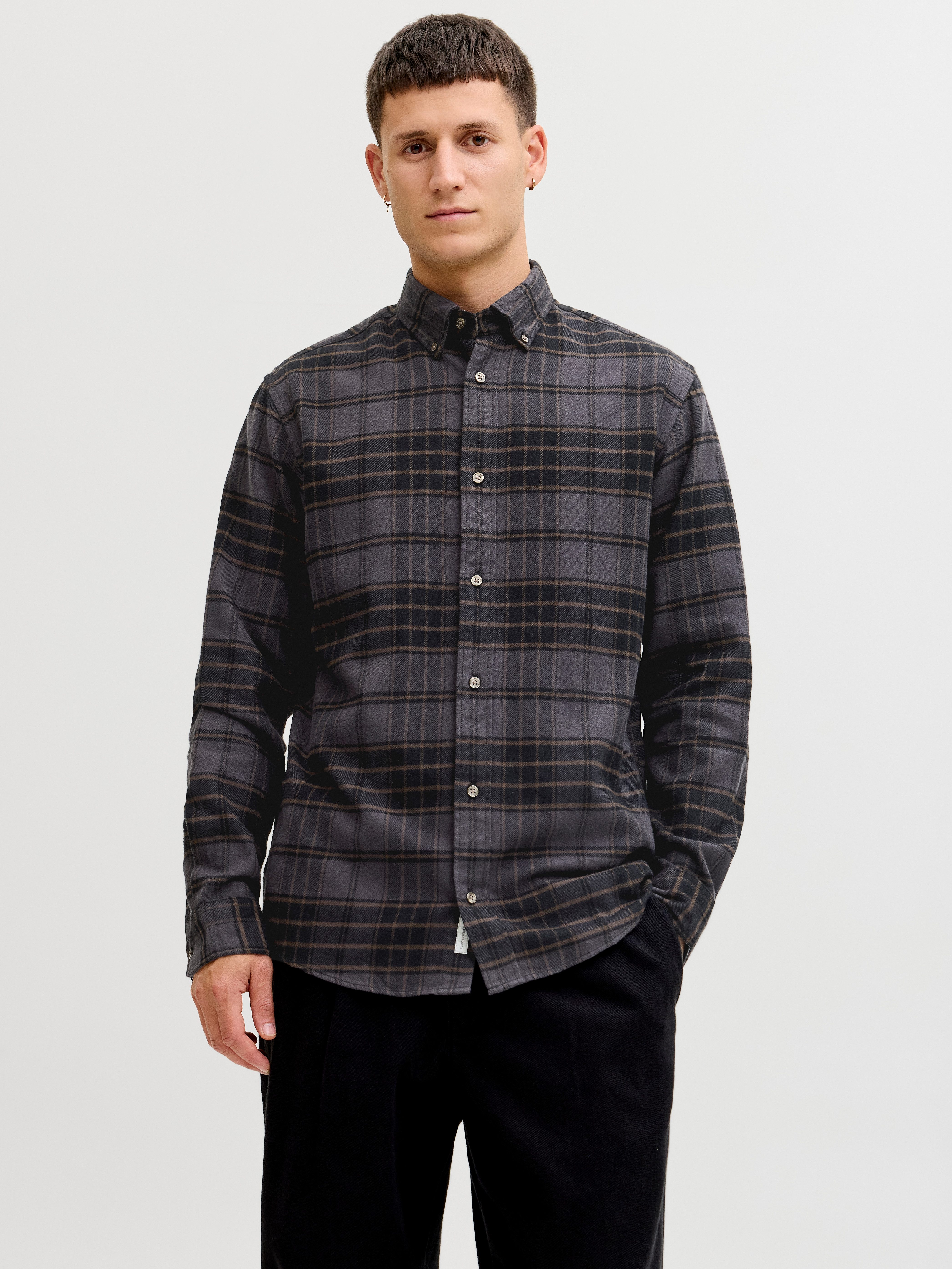Jack & Jones Langarmhemd JPRBLUBARKLEY FLANNEL günstig online kaufen