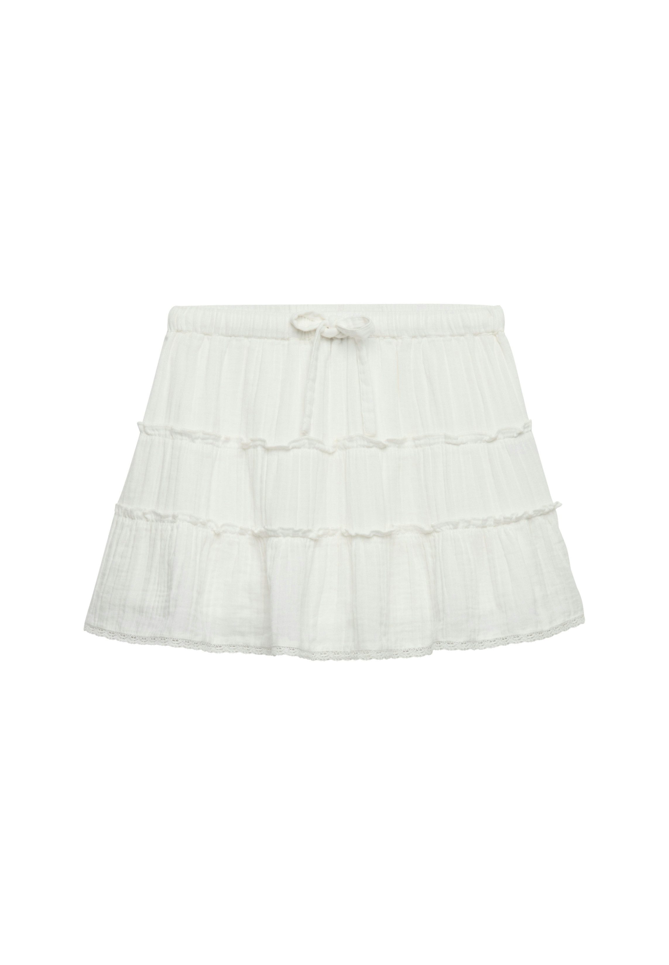 Superdry Sommerrock CHEESECLOTH TIERED MINI SKIRT