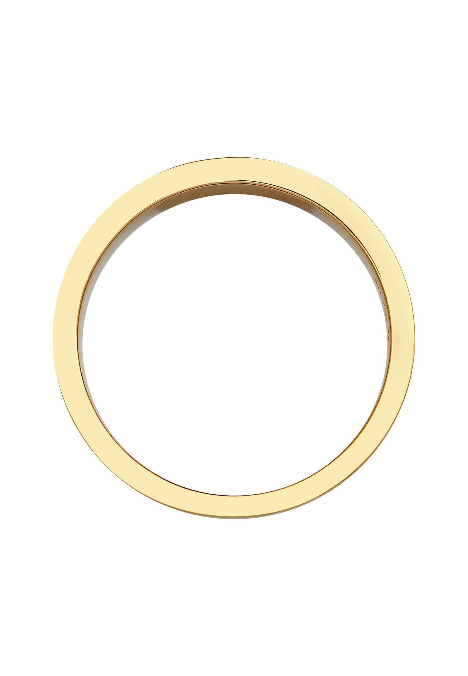 Kuzzoi Silberring 925 Peace Gold Silber Herren Bandring Oxidiert