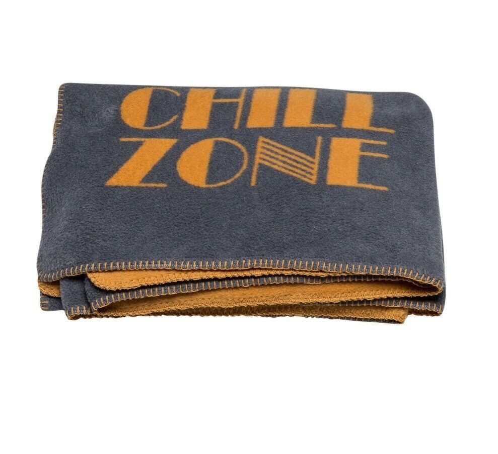 Plaid Savona Chill Zone grau gelb 150 x 200 cm, DAVID FUSSENEGGER