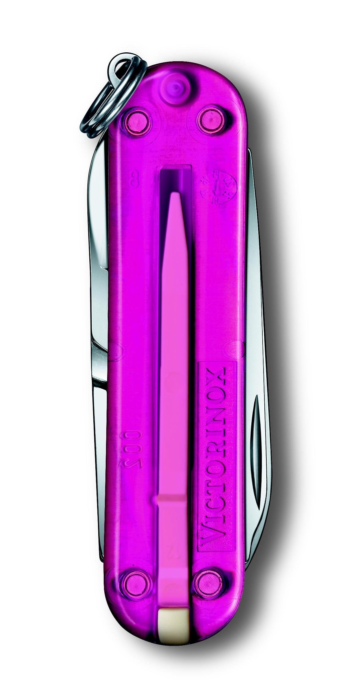 Victorinox SD, mm, Classic Taschenmesser 58 Pink Dream Cupcake Transparent