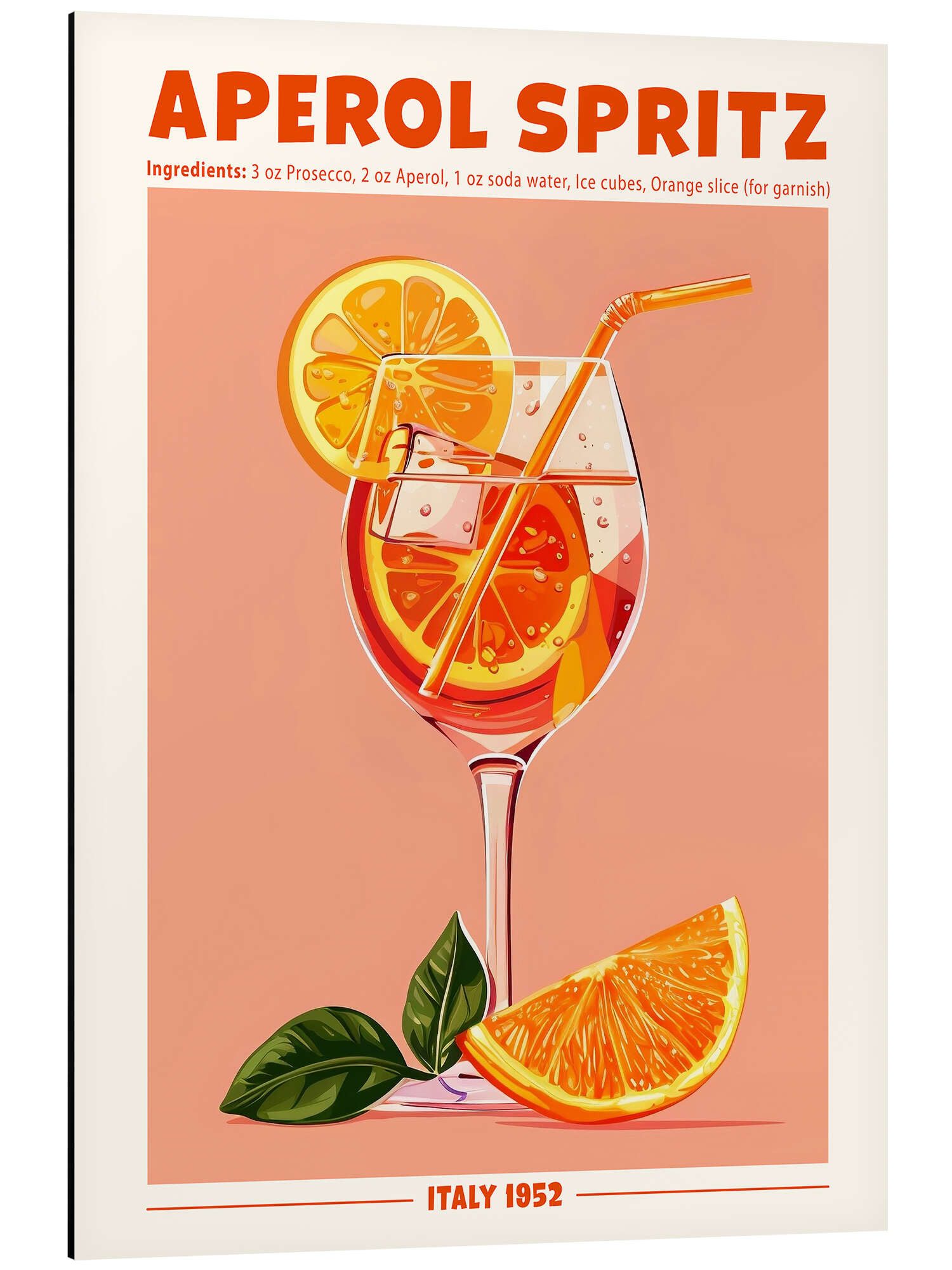 Posterlounge Wandbild Aperol Spritz, Italien 1952, günstig online kaufen
