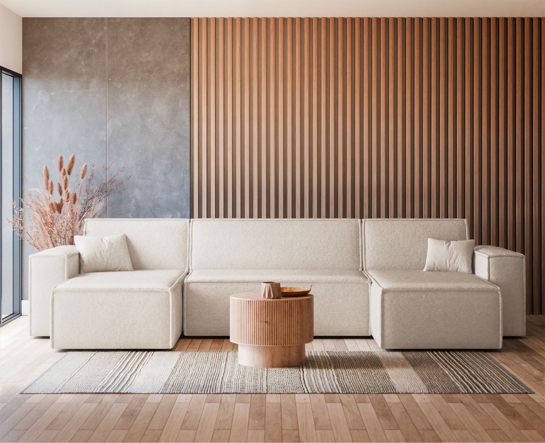 Selsey Wohnlandschaft SCARLO, mit Schlaffunktion, Bettkasten günstig online kaufen