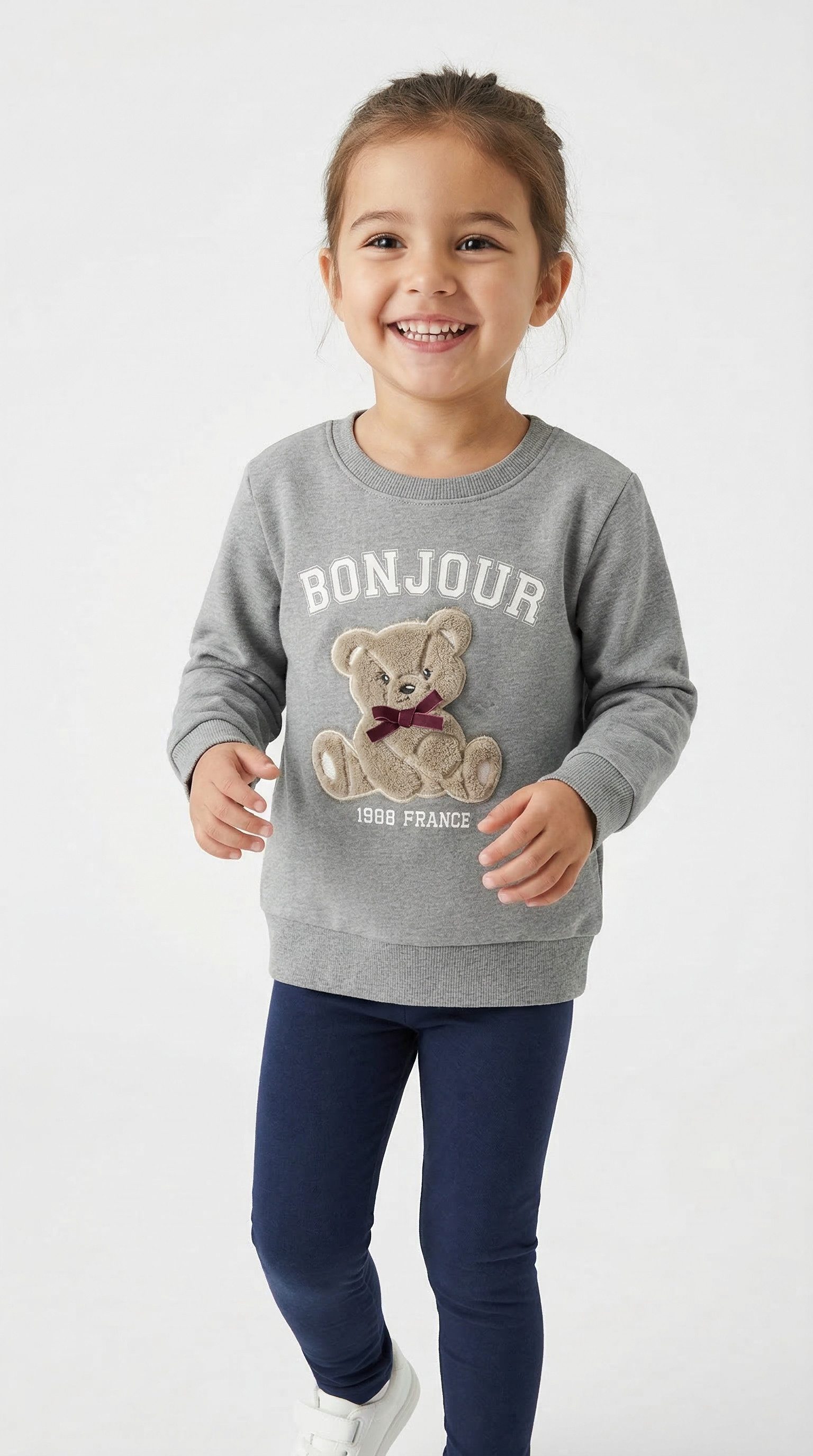 Name It Sweatshirt NMFREAR LS SWEAT BRU