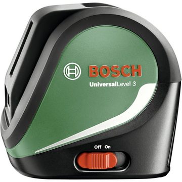 BOSCH Nivelliergerät Bosch Home and Garden UniversalLevel 3 + TP320 Kreuzlinienlaser inkl., (UniversalLevel 3 + TP320)