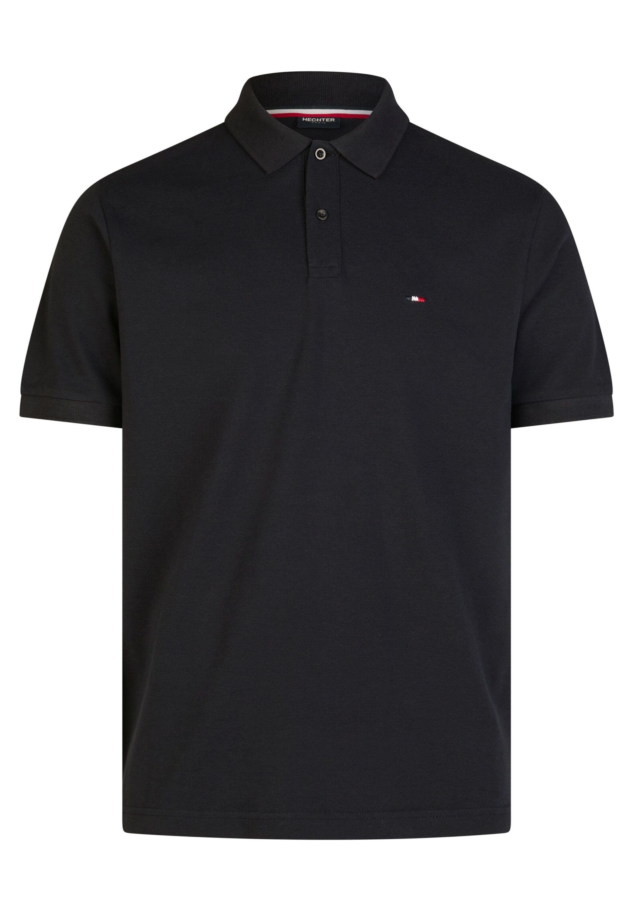 HECHTER PARIS Poloshirt (1-tlg) 100 % Bio-Baumwolle