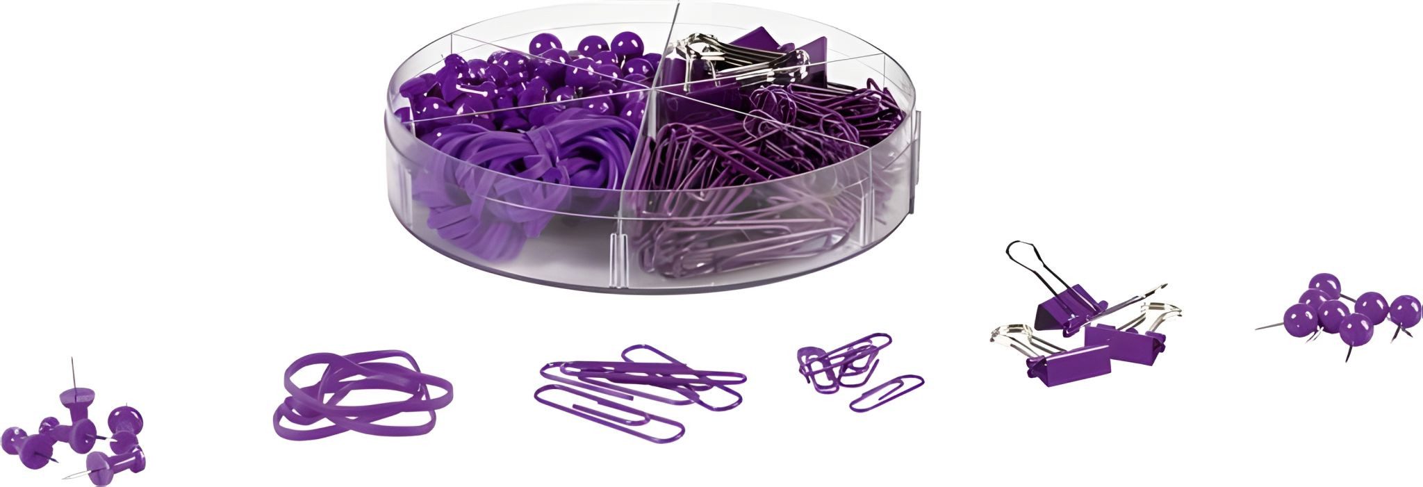BRUNNEN Brieföffner BRUNNEN Büro-Set 220-teilig purple 102064760