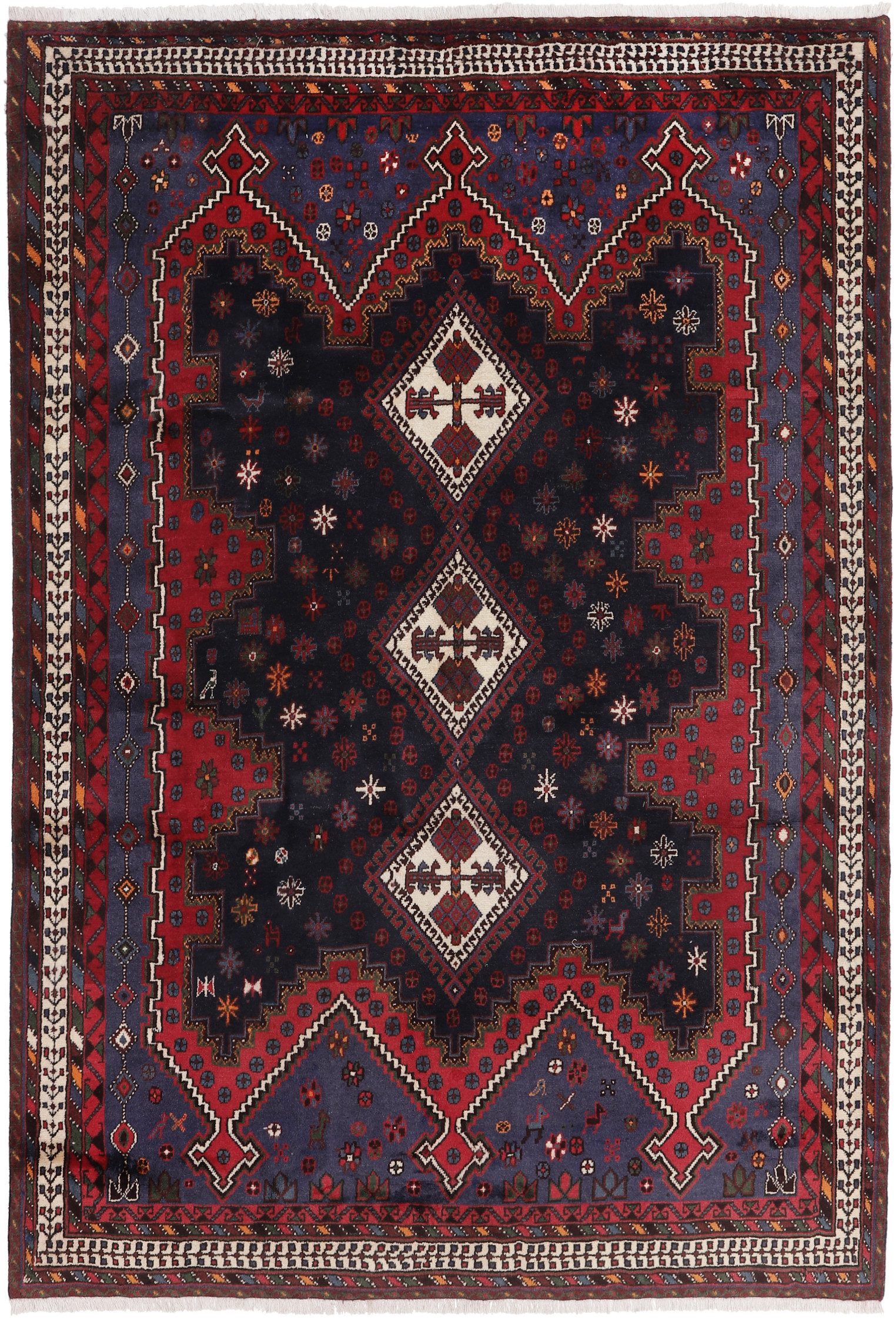 Carpet Avenue Teppich Afshar 245x171, Rechteck, Höhe: 9 mm