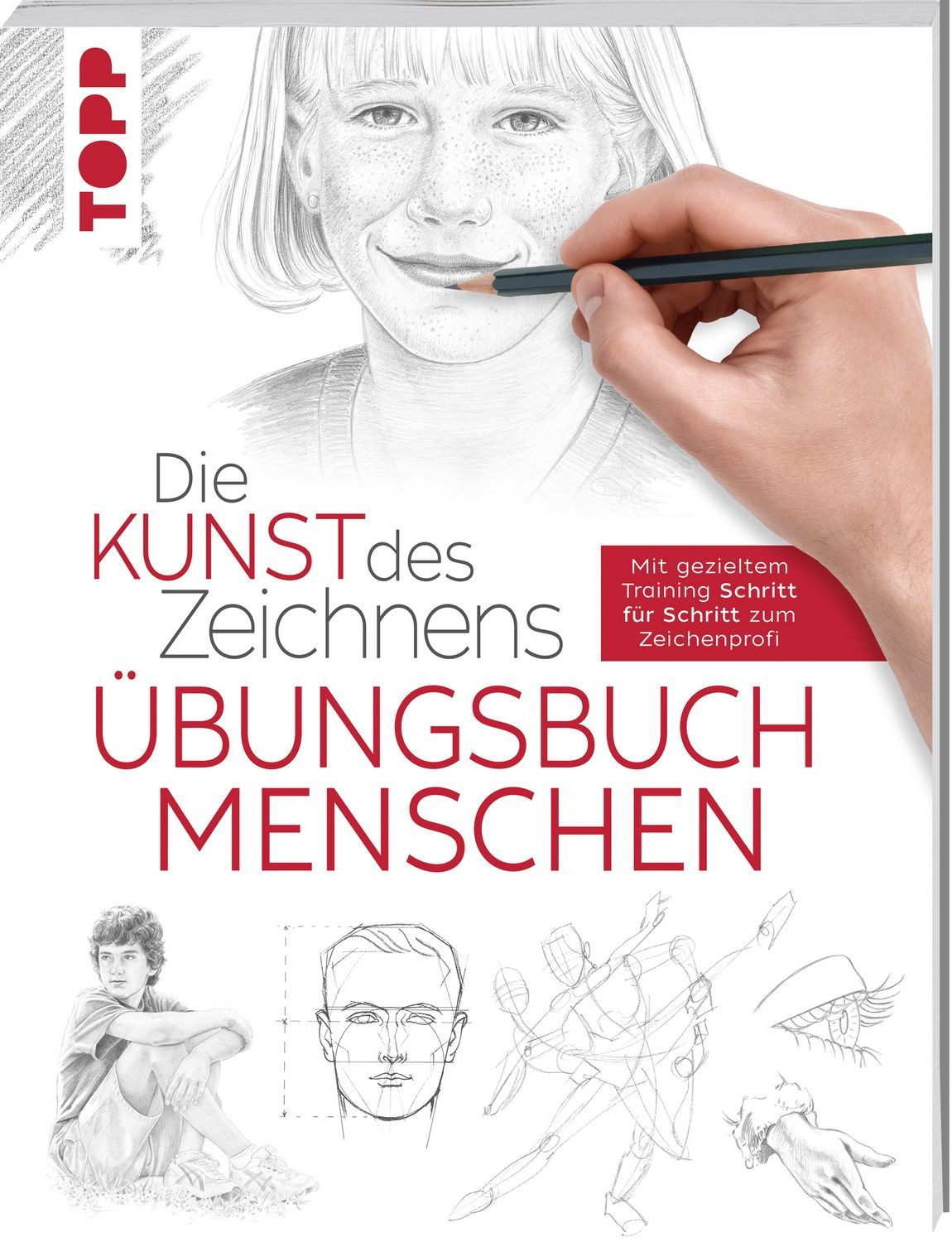 Die Kunst des Zeichnens - Menschen Übungsbuch / Frechverlag
