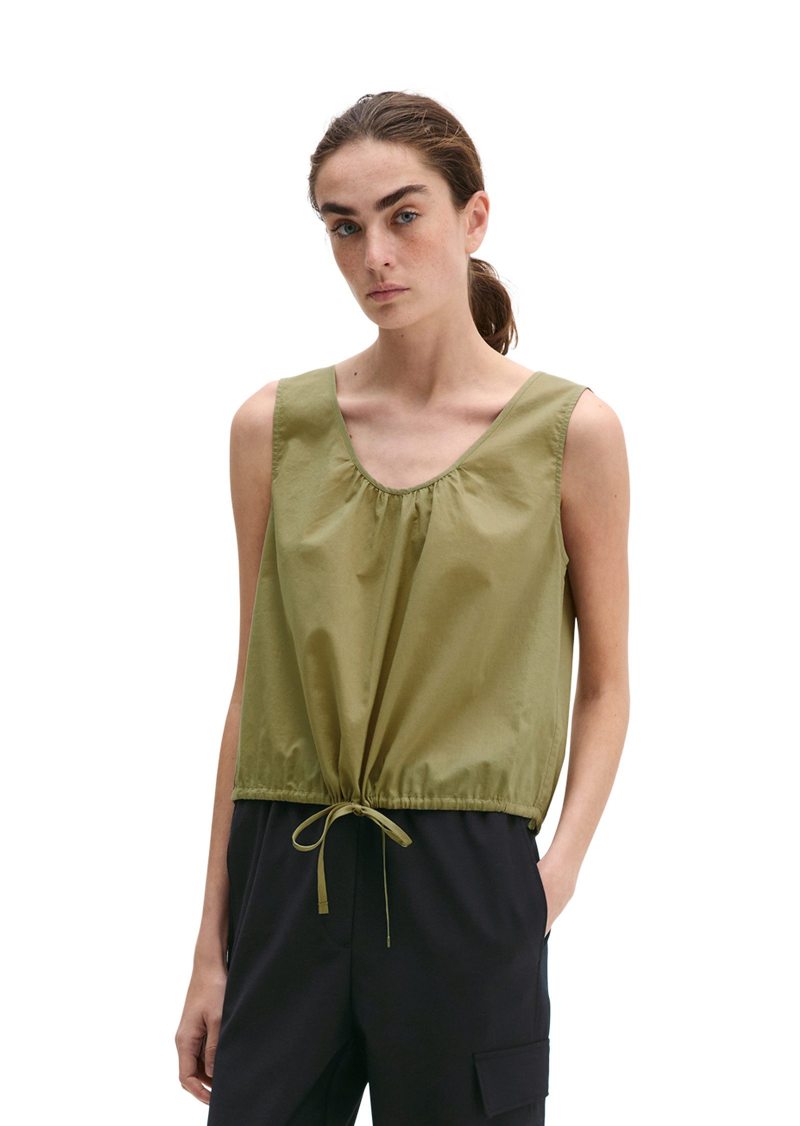 Marc O'Polo Blusentop aus weichem Baumwoll-Voile