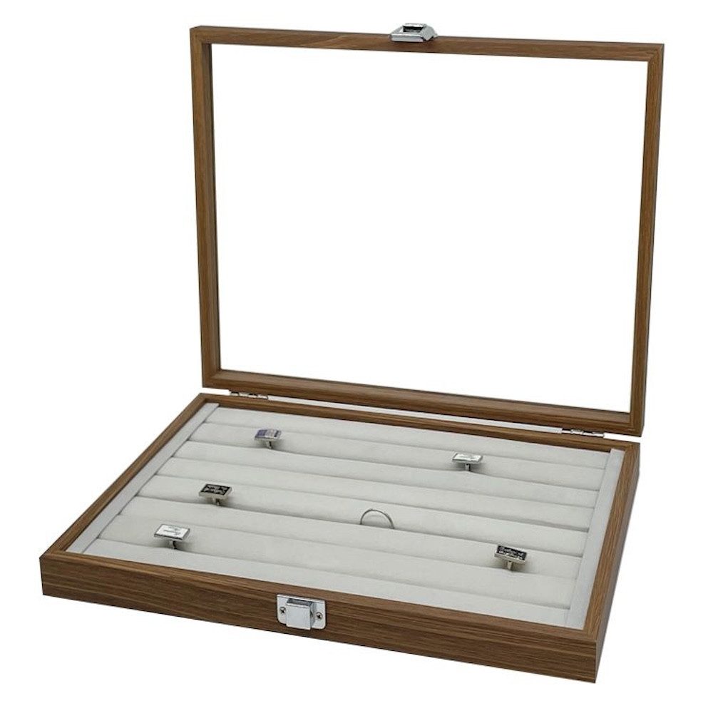 mixed24 Schmuckkasten Holz Ringlade Ringe Ringbox günstig online kaufen