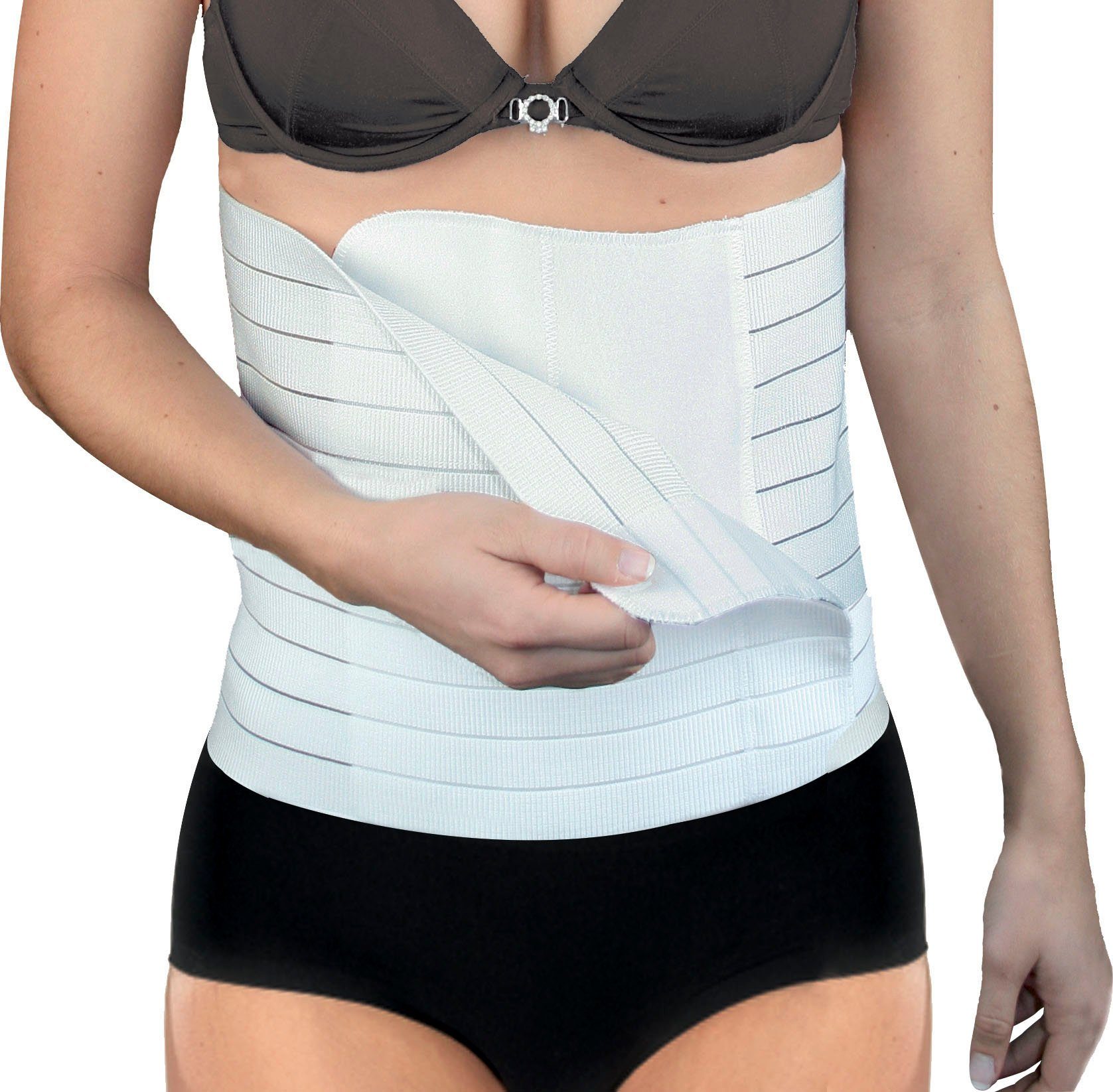 Hydas Stützbandage Postoperative Bandage, dauerelastisch mit Haftverschluss, in 5 Длинаn, zur Versorgung nach Operationen, Entlastung der Wunde