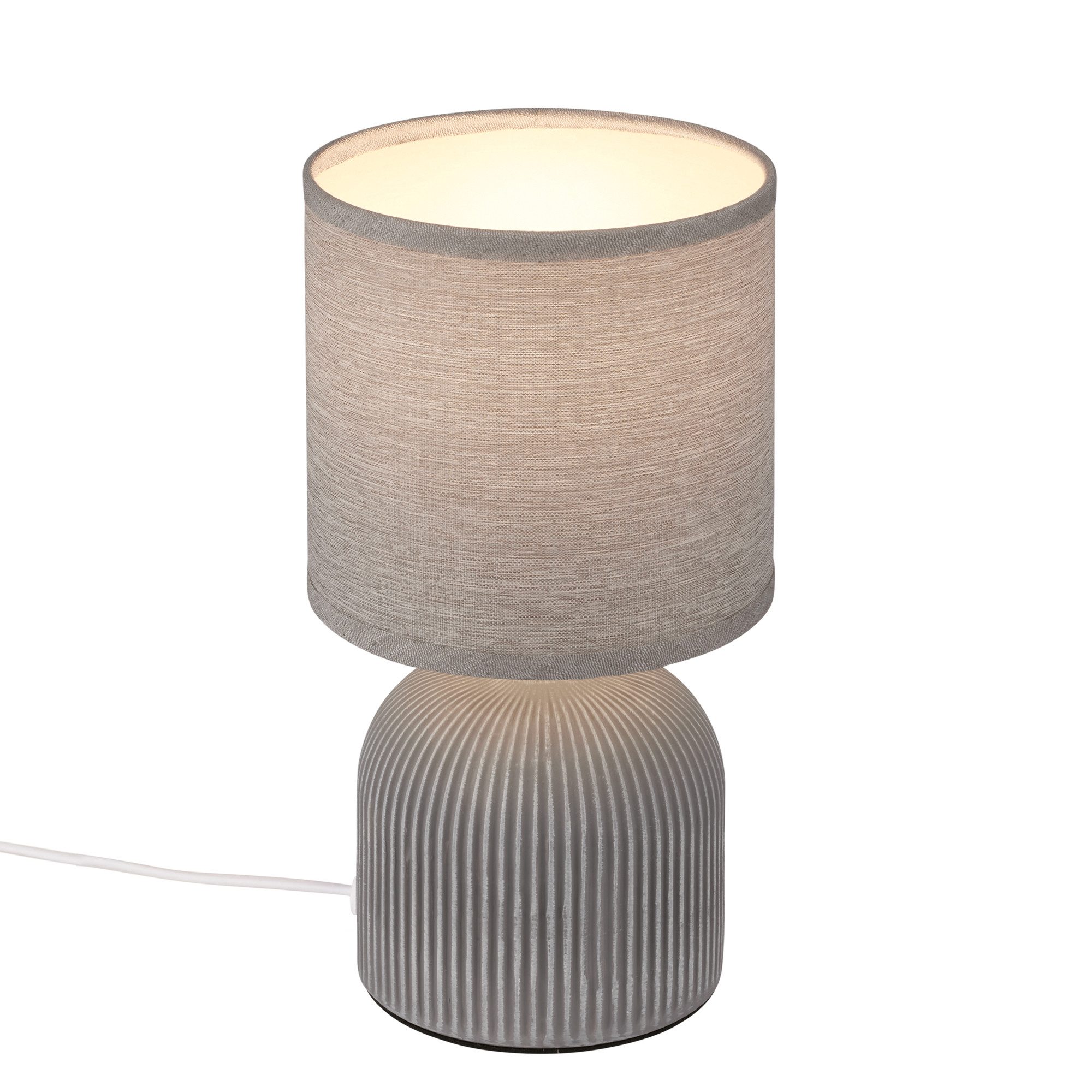 Briloner Leuchten Tischleuchte LED Tischlampe Keramik Schlafzimmer Wohnzimm günstig online kaufen