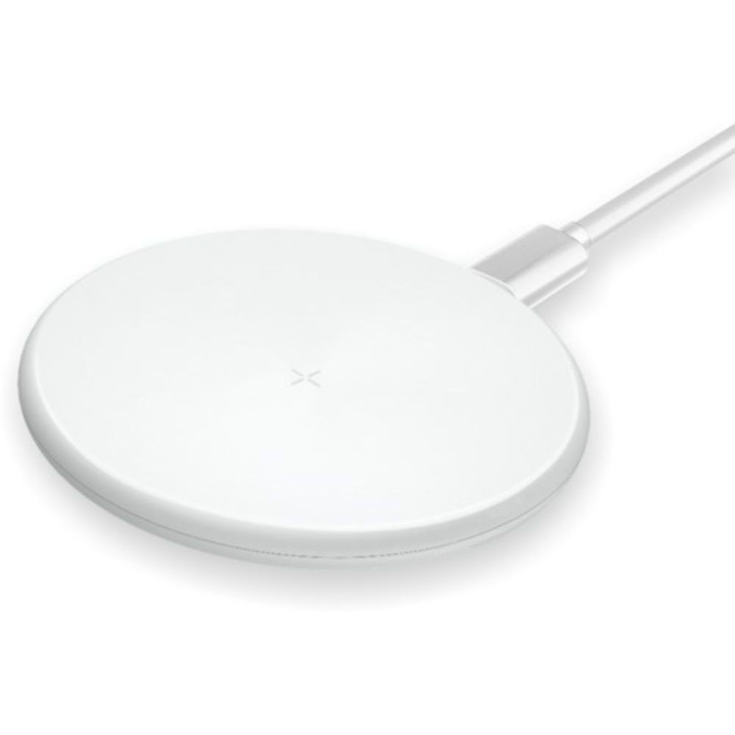 COFI 1453 15W Universal Kabelloses Lade-Tischpad für Android und iOS Weiß USB-Ladegerät