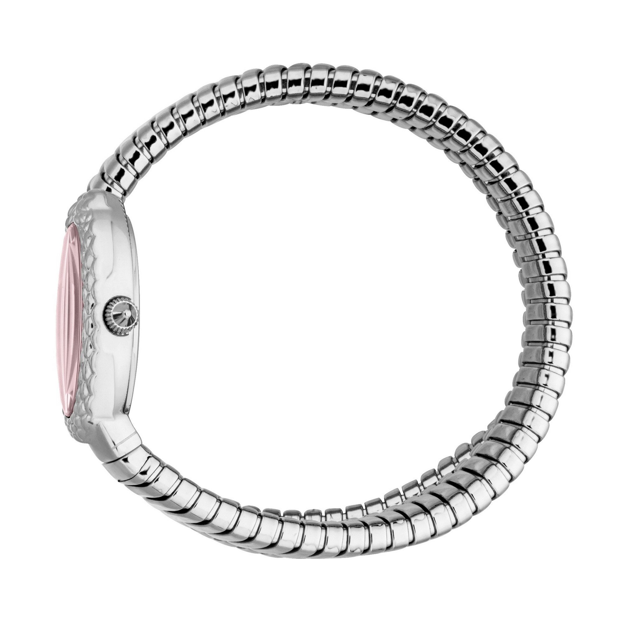 Just Cavalli Time Quarzuhr Signature Snake JC1L391M0015, Armbanduhr, Damenuhr, Edelstahlarmband, analog, Kristallsteine