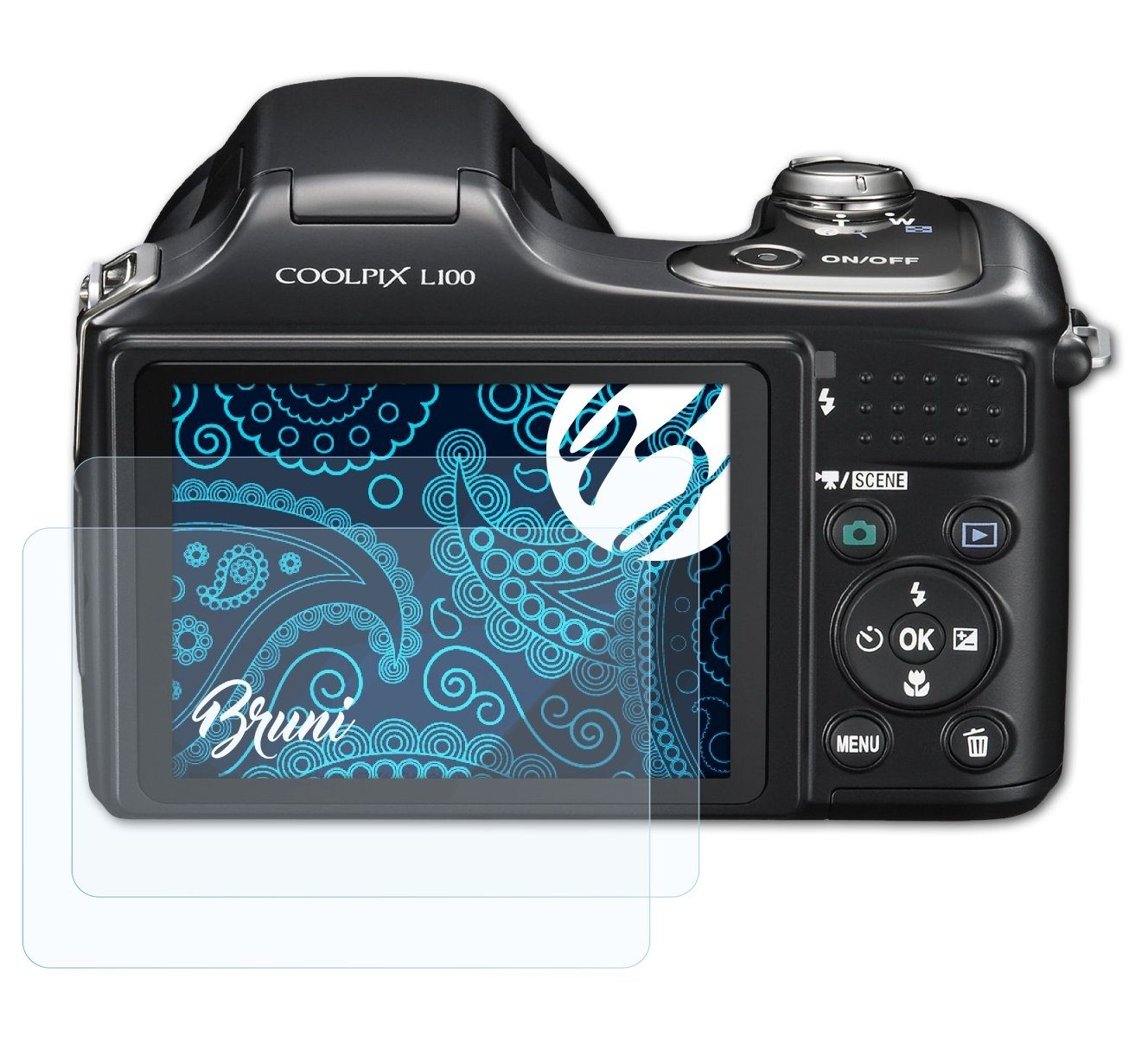 Schutzfolie Glasklare Displayschutzfolie für Coolpix L100