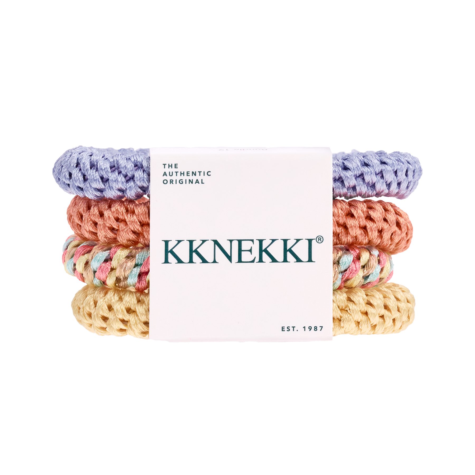 KKNEKKI Haargummi Original Hair Ties - 4er Bundle