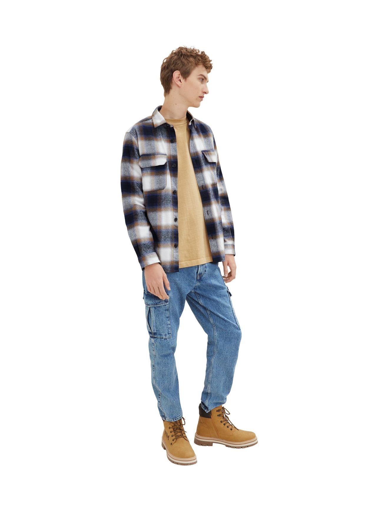 TOM TAILOR T-Shirt (1-tlg) oversized garmentdye t-shirt